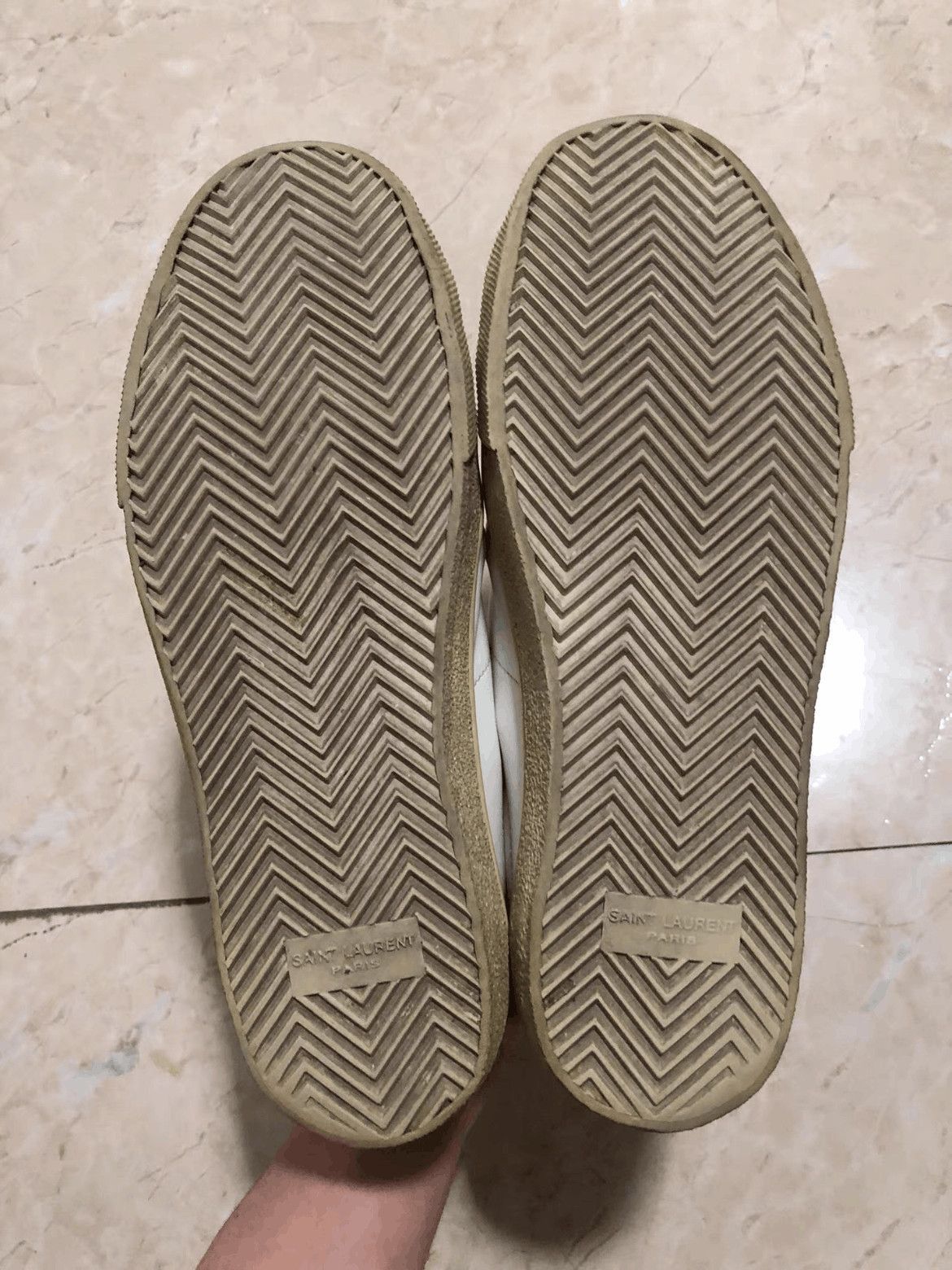 Saint Laurent Paris Sz 41.5 Saint Laurent Paris by Hedi 16SS Diamond Sneaker-25 Size US 8.5 / EU 41-42 - 5 Thumbnail