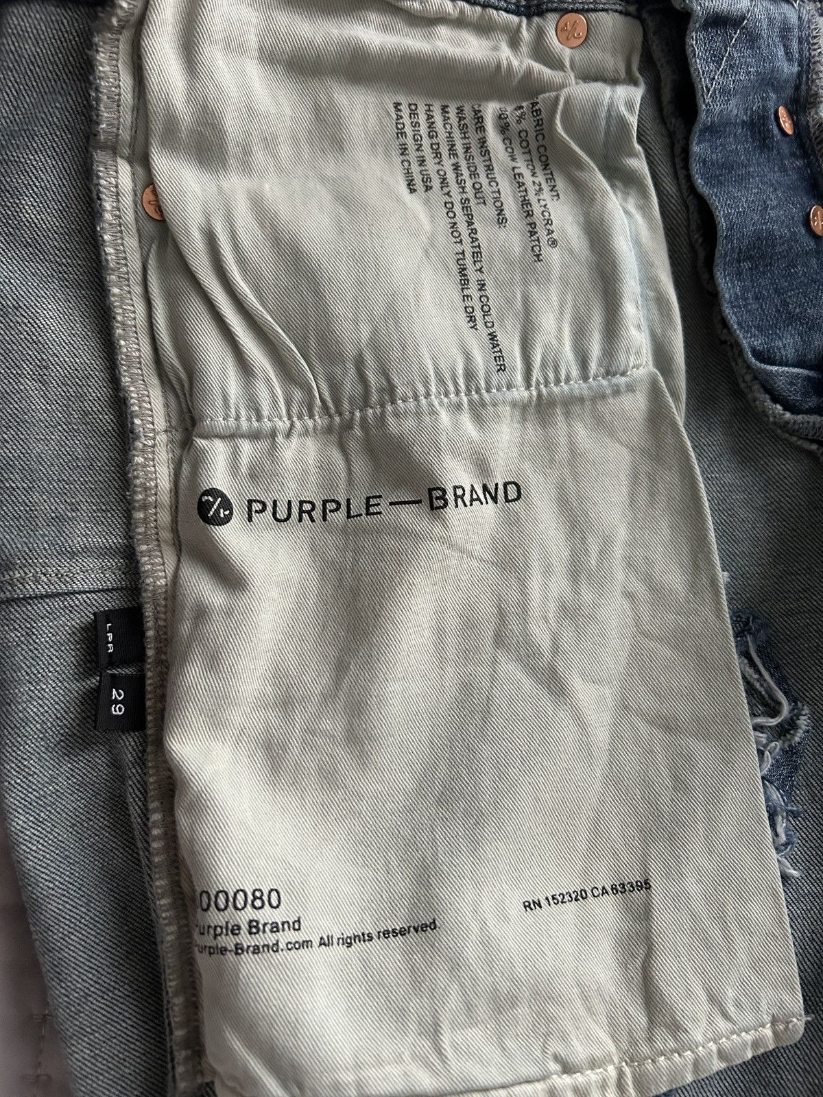 Purple Brand Purple brand jeans Size US 29 - 1 Thumbnail