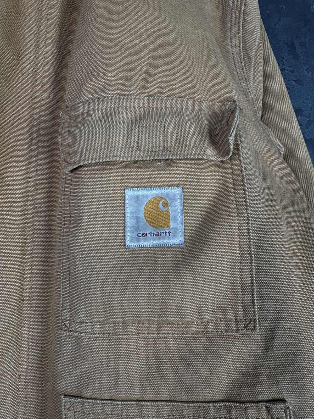 Carhartt × Vintage Rare Design Vintage Carhatt Distressed Jacket 1990s Size US M / EU 48-50 / 2 - 4 Thumbnail