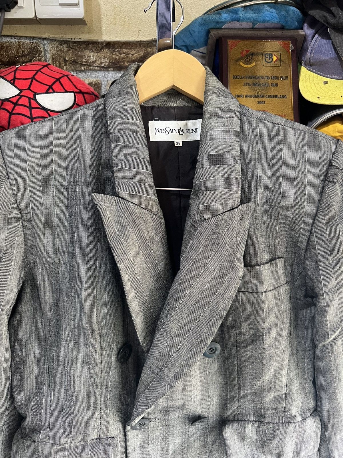 Yves Saint Laurent 🔥Vintage Yves Saint Laurent Blazer Size M / US 6-8 / IT 42-44 - 3 Thumbnail