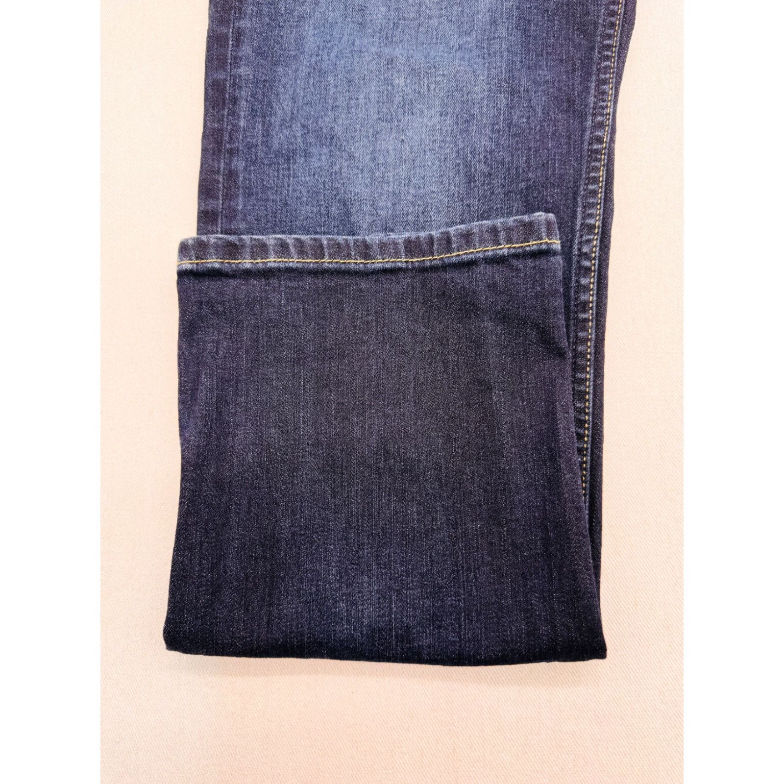Pepe Jeans VINTAGE Pepe Jeans Spike Womens Jeans 10 Blue 3132 Spike 100% Cotton Dark Inseam 32 Straight 5-Pocket Design Denim Rise Mid Womens Size 32" / US 10 / IT 46 - 2 Thumbnail