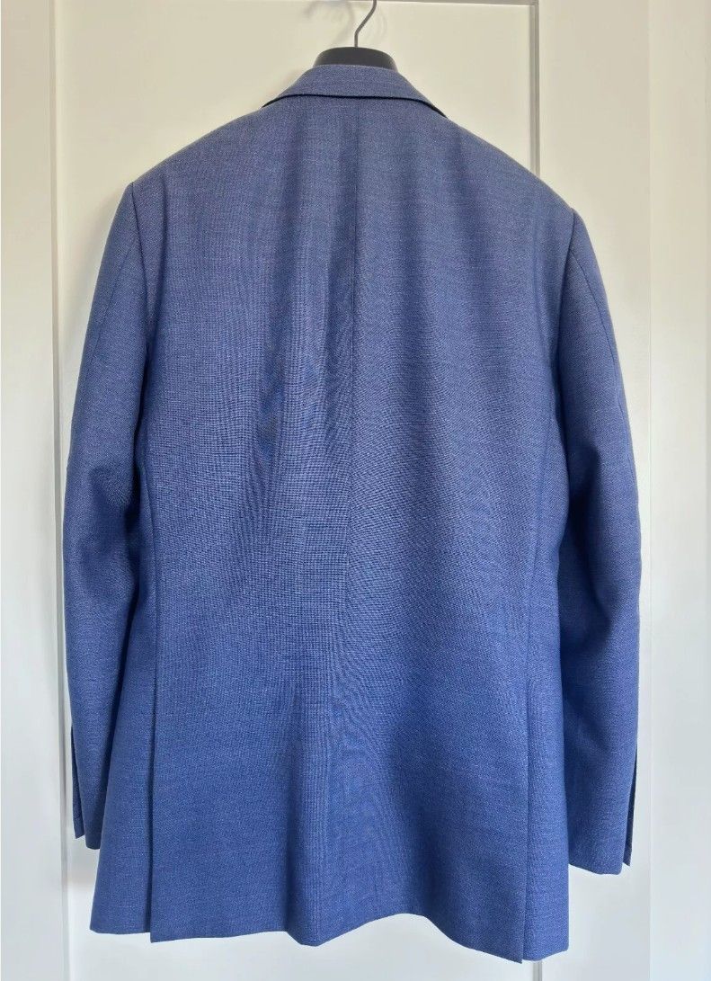 Suitsupply Suitsupply Lazio S110 VBC Blue Wool 3-Piece Suit Size 34R - 2 Thumbnail