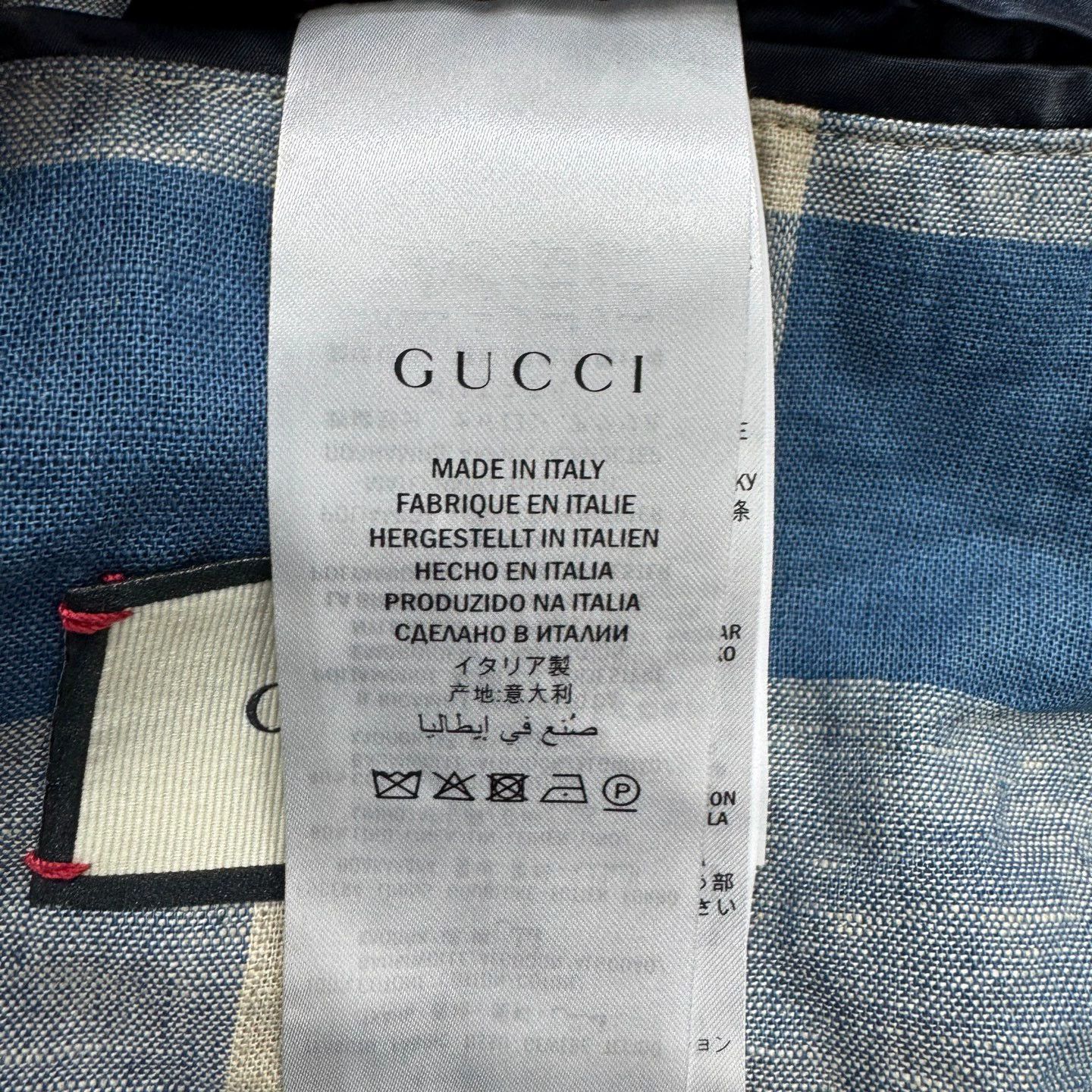 Gucci Gucci Embroidered Cat Denim Jacket 46 Size US S / EU 44-46 / 1 - 2 Thumbnail