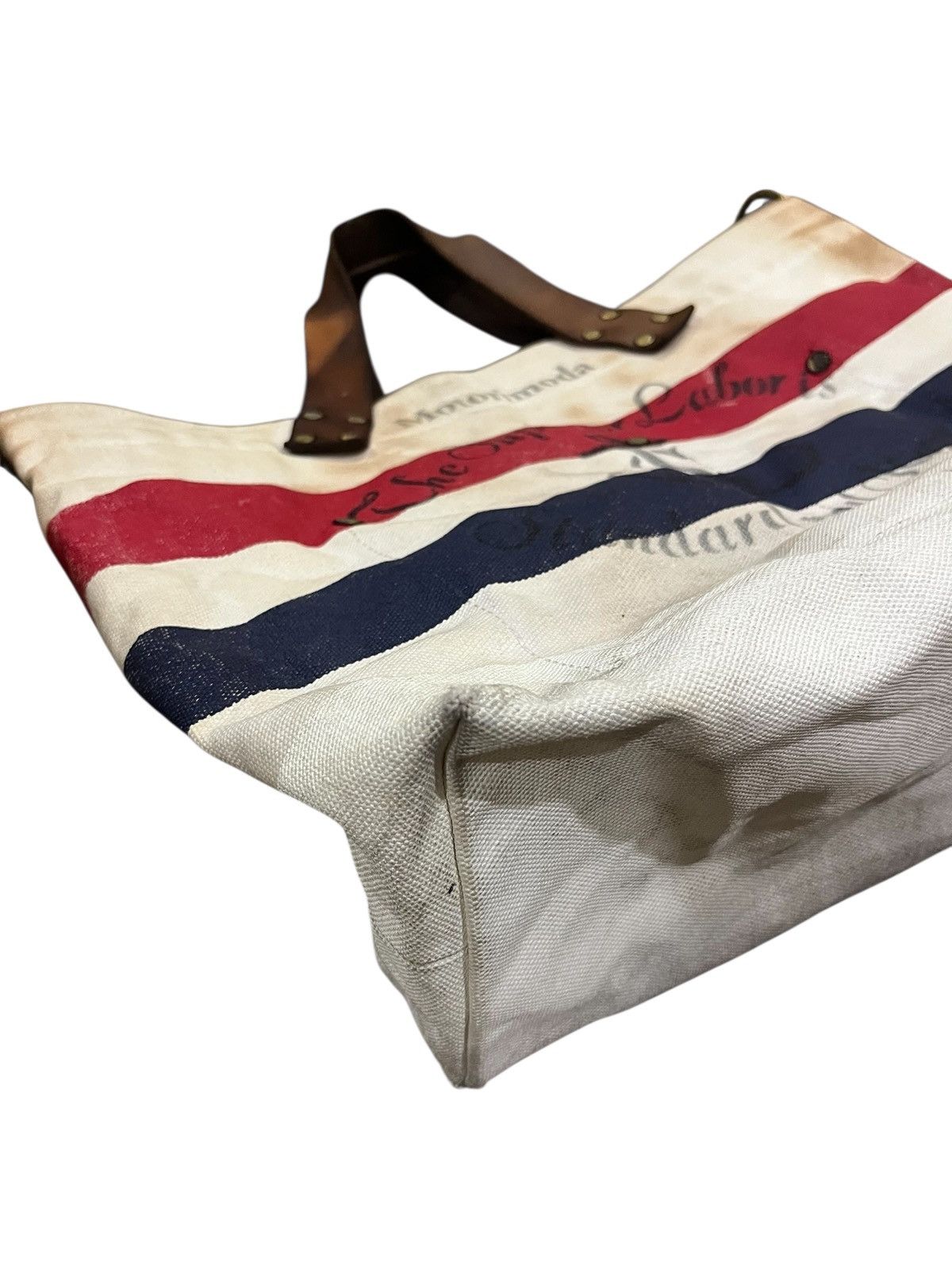 Japanese Brand vintage THE SUPERIOR LABOUR JPN CANVAS LEATHER SHOULDER BAG Size ONE SIZE - 14 Thumbnail