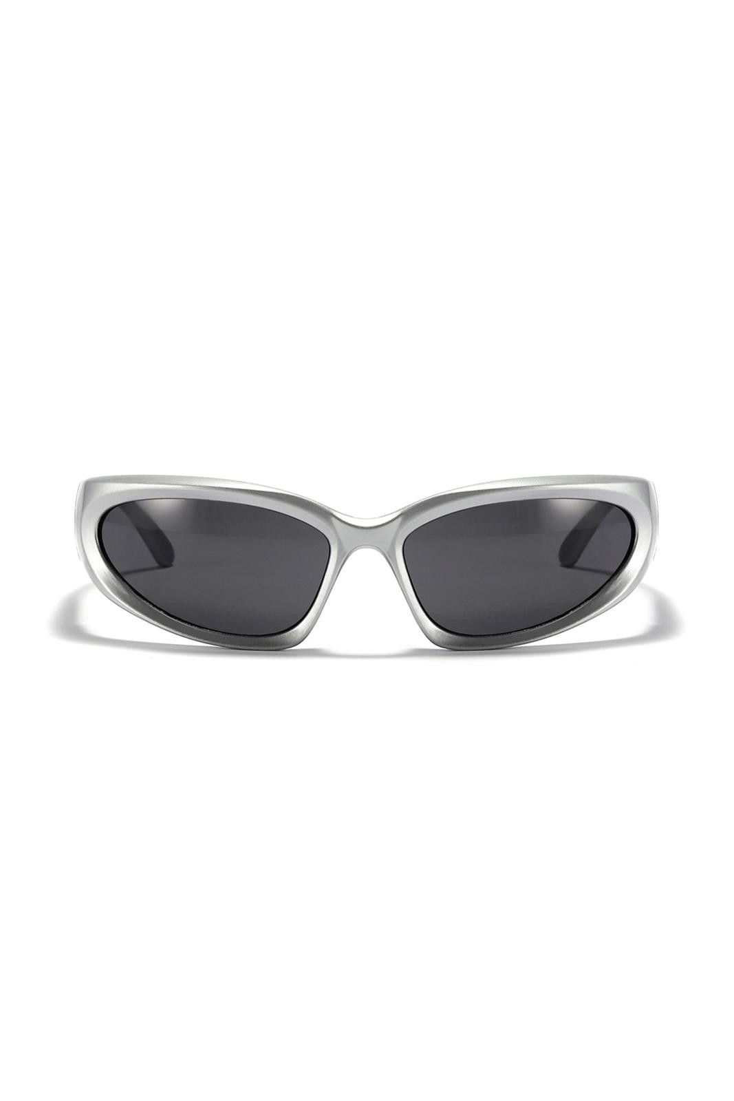 Japanese Brand Rare Vtg Vintage Y2k Futuristic Sliver Sunglasses Unisex OS Size ONE SIZE - 5 Thumbnail