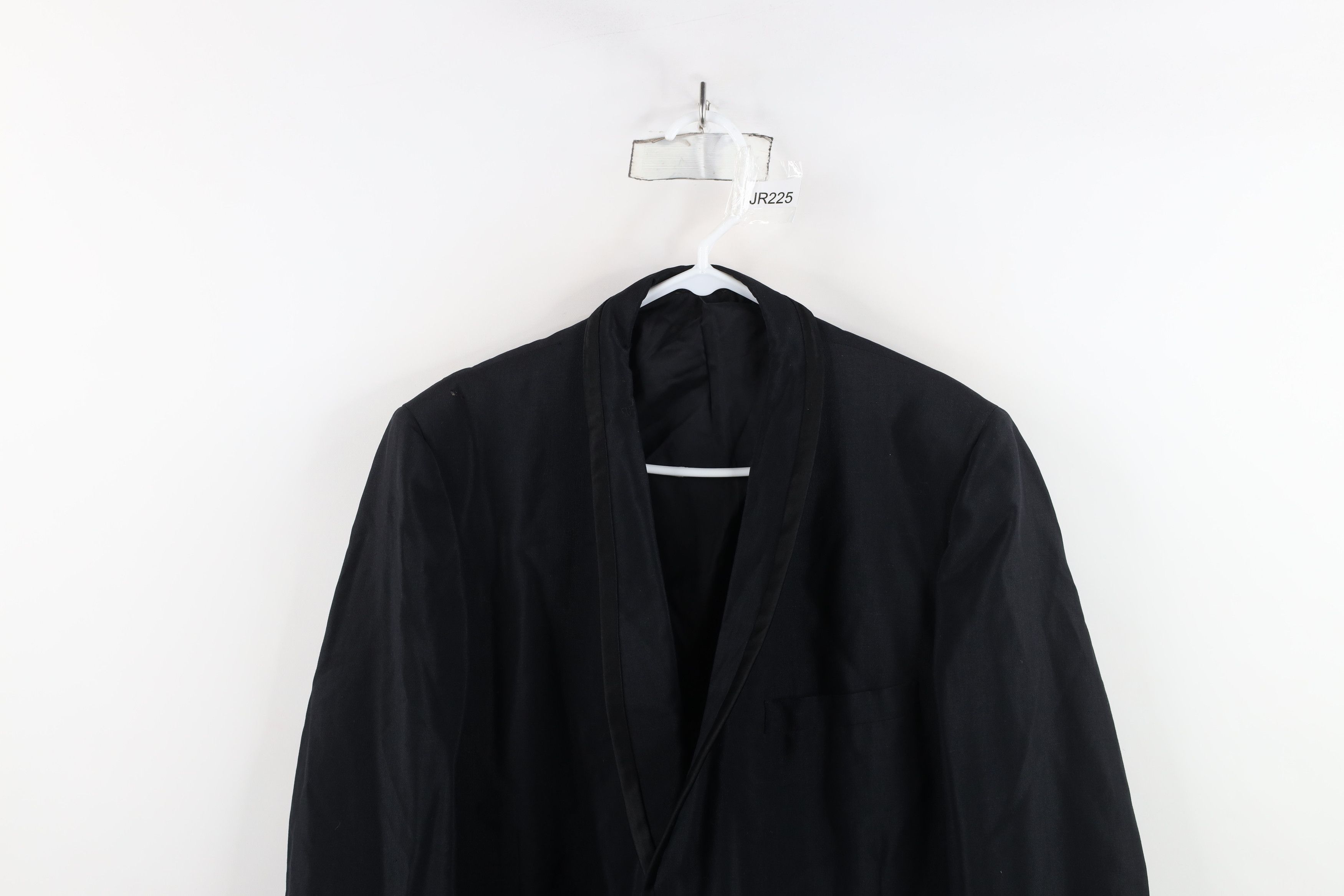 Vintage Vintage 60s Tailored Satin Trim Tuxedo Prom Suit Jacket USA Size US XXL / EU 58 / 5 - 2 Thumbnail