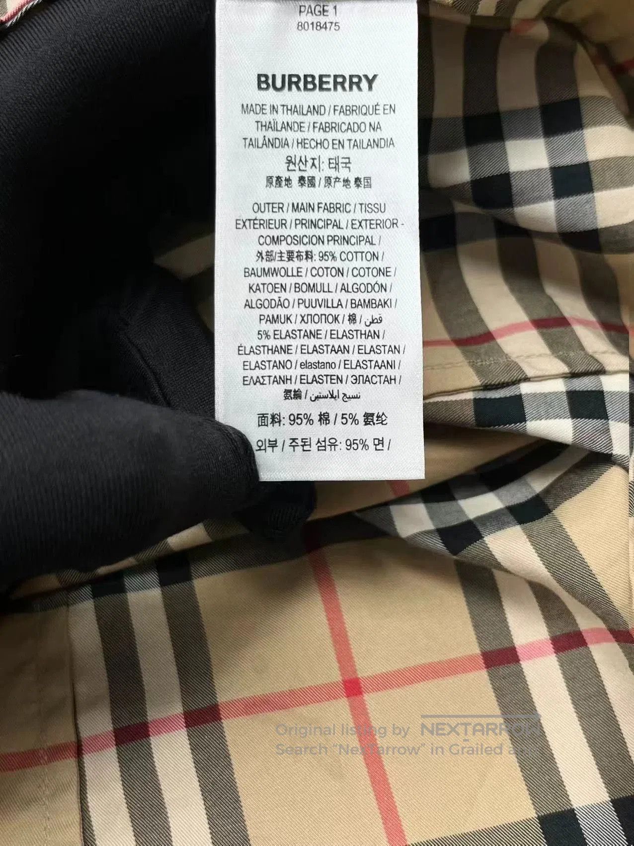 Burberry burberry classic checked long sleeve shirt. Size S / US 4 / IT 40 - 5 Thumbnail