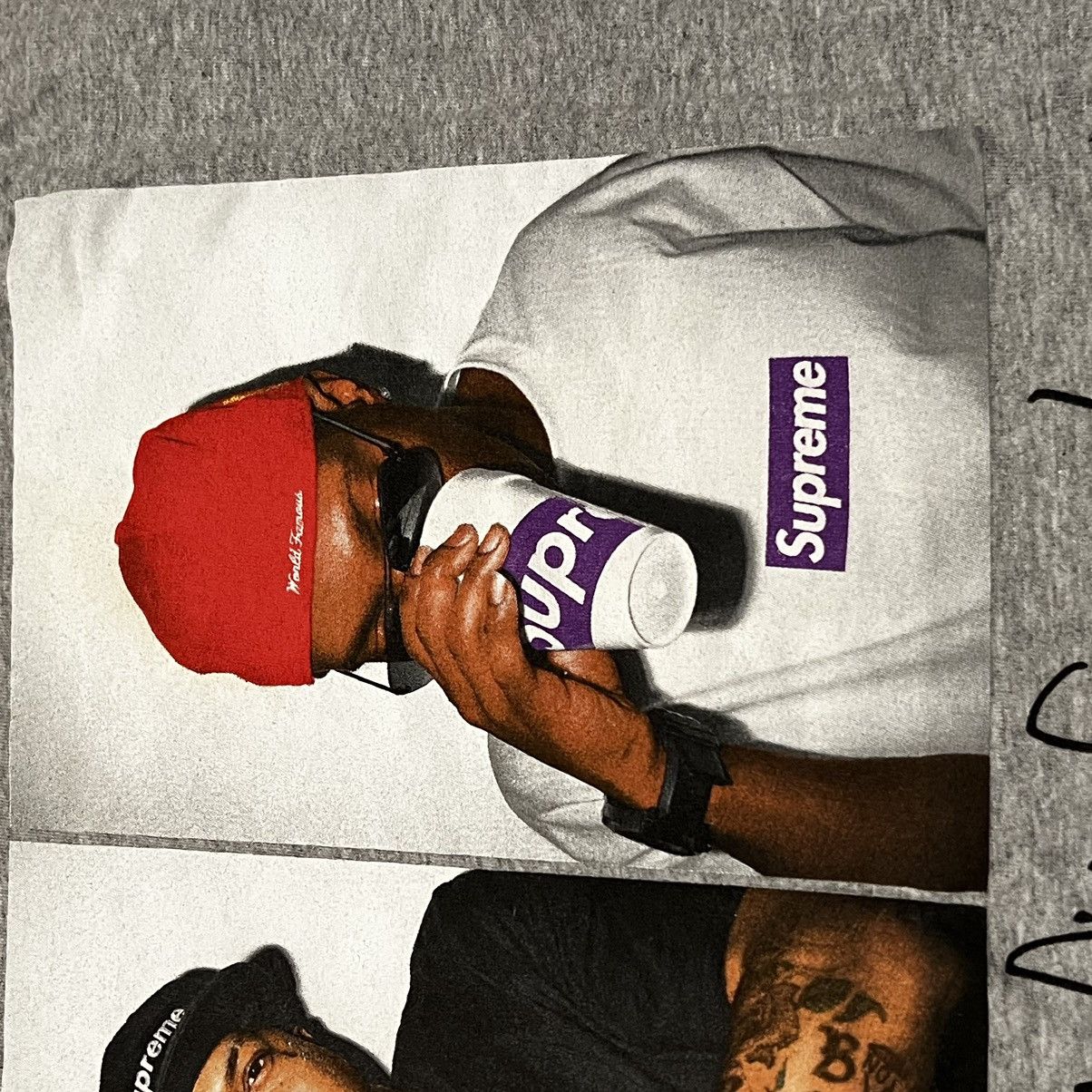 Supreme Supreme Three Six Mafia Photo Tee Juicy J Photo tee Size US XL / EU 56 / 4 - 11 Thumbnail