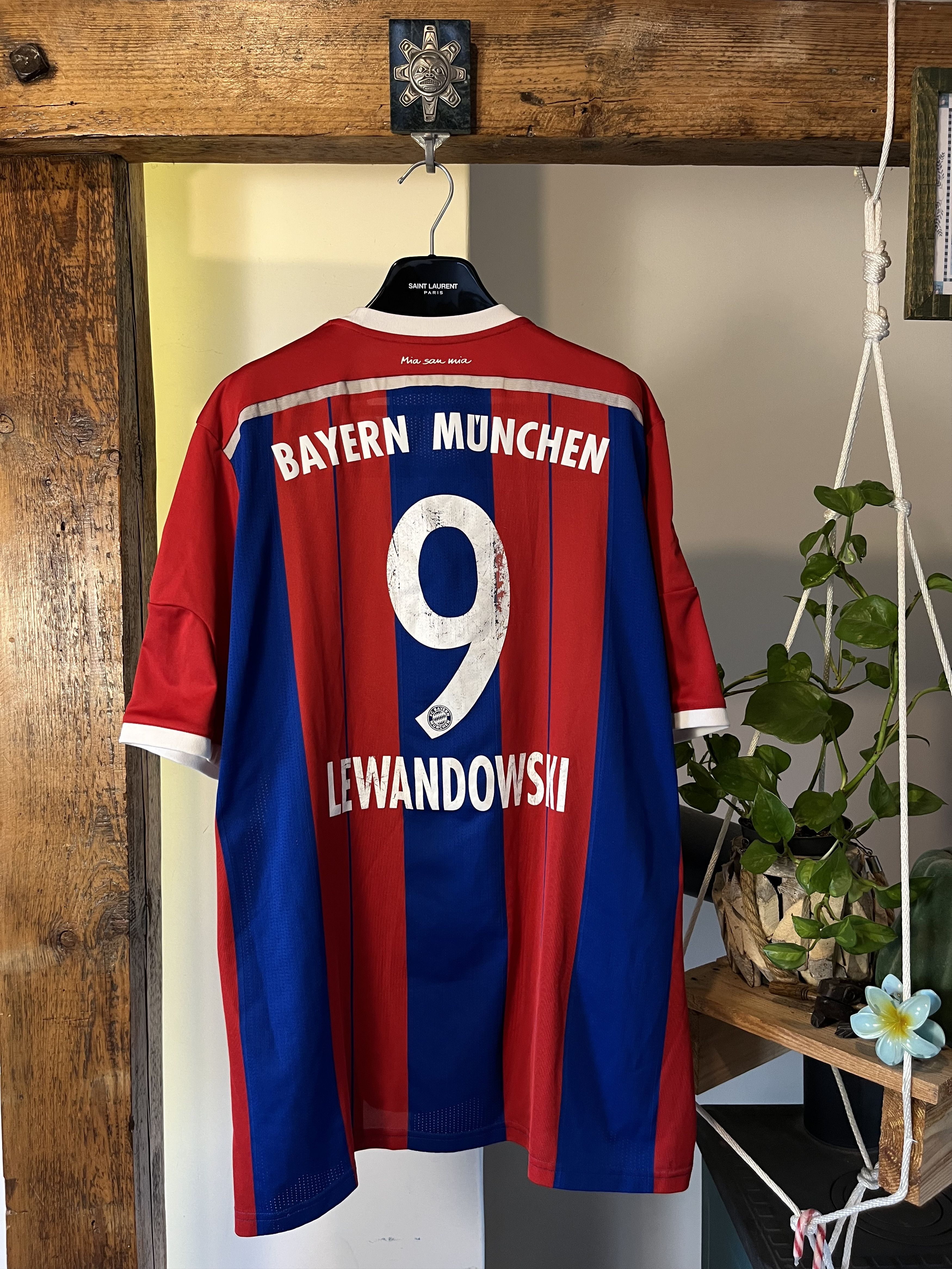 Adidas Adidas Bayern Monachium Lewandowski RL9 2014/15 Size US XXL / EU 58 / 5 - 1 Thumbnail