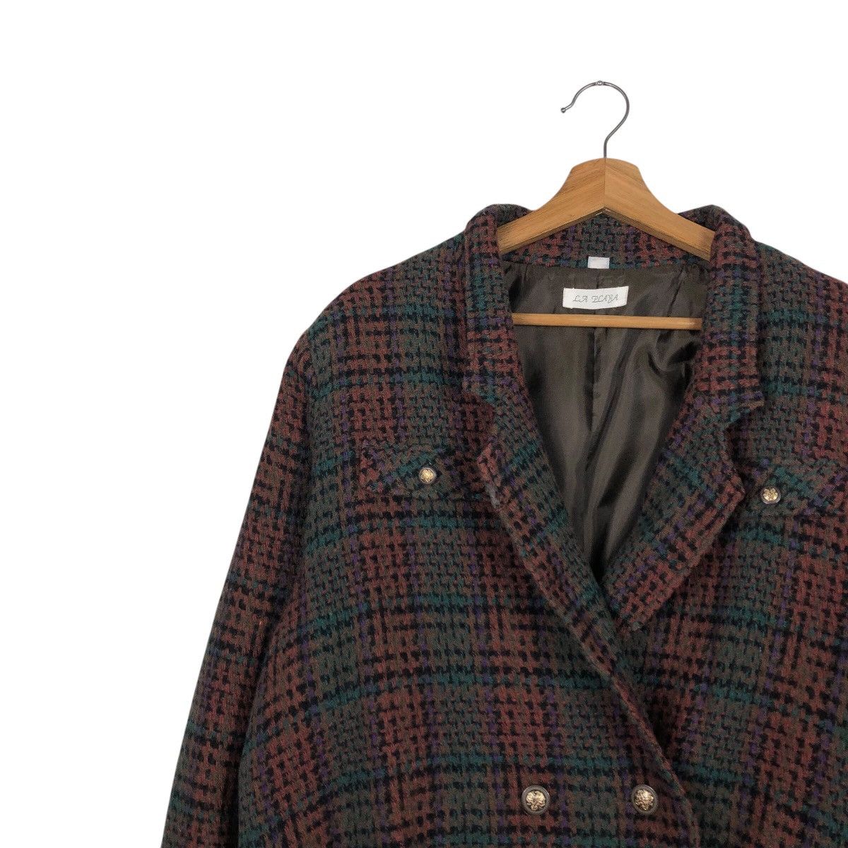 Japanese Brand × Vintage 📌Vintage Wool Bomber Jacket Native La Playa Issey Miyake Size US M / EU 48-50 / 2 - 8 Thumbnail