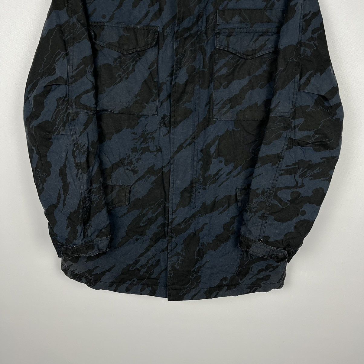 Japanese Brand Rare Maharishi Waxed Camouflage Jacket Size US M / EU 48-50 / 2 - 3 Thumbnail