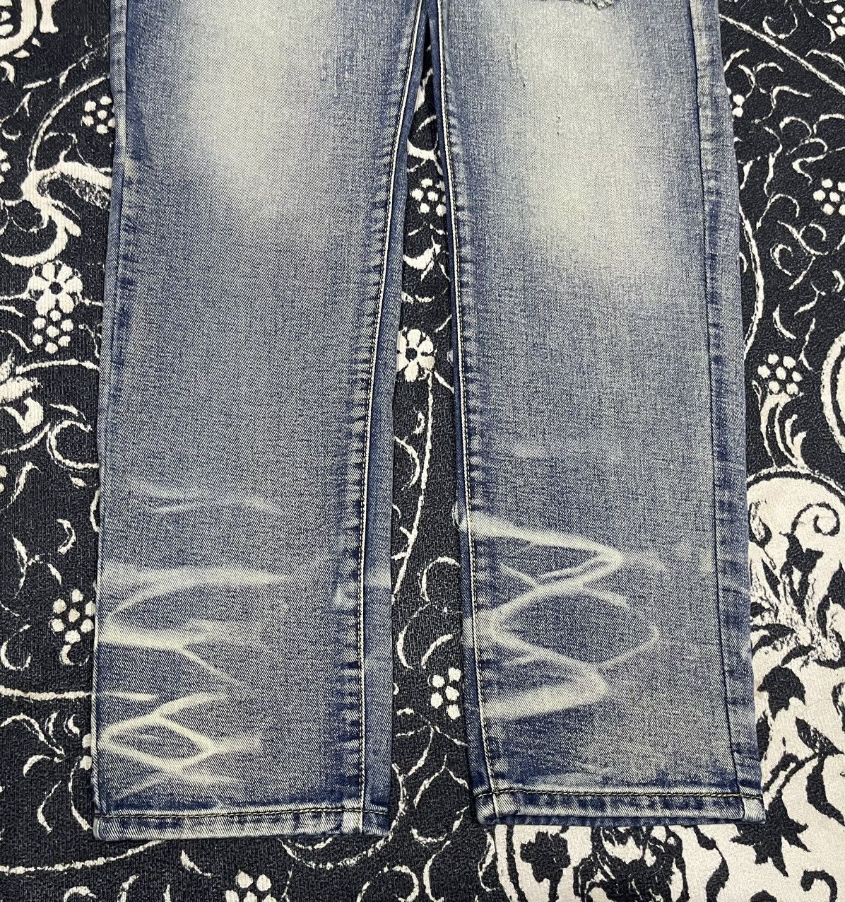 If Six Was Nine HYSTERIC GLAMOUR INSPIRED JAPANESE UNBRAND DENIM DISTRESSED Size US 33 - 4 Thumbnail