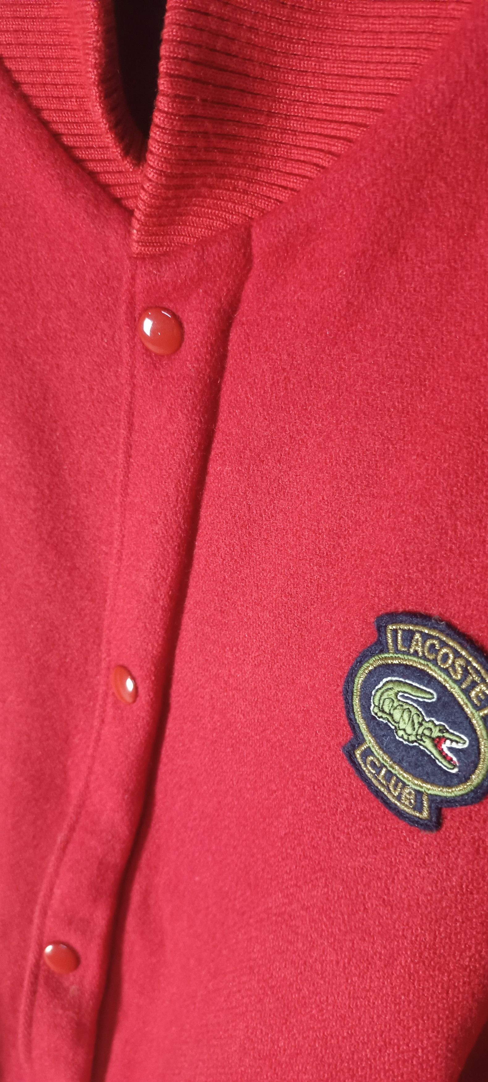 Lacoste RARE🔥 Chemise Lacoste Club Bomber Wool Jacket Size US L / EU 52-54 / 3 - 7 Thumbnail