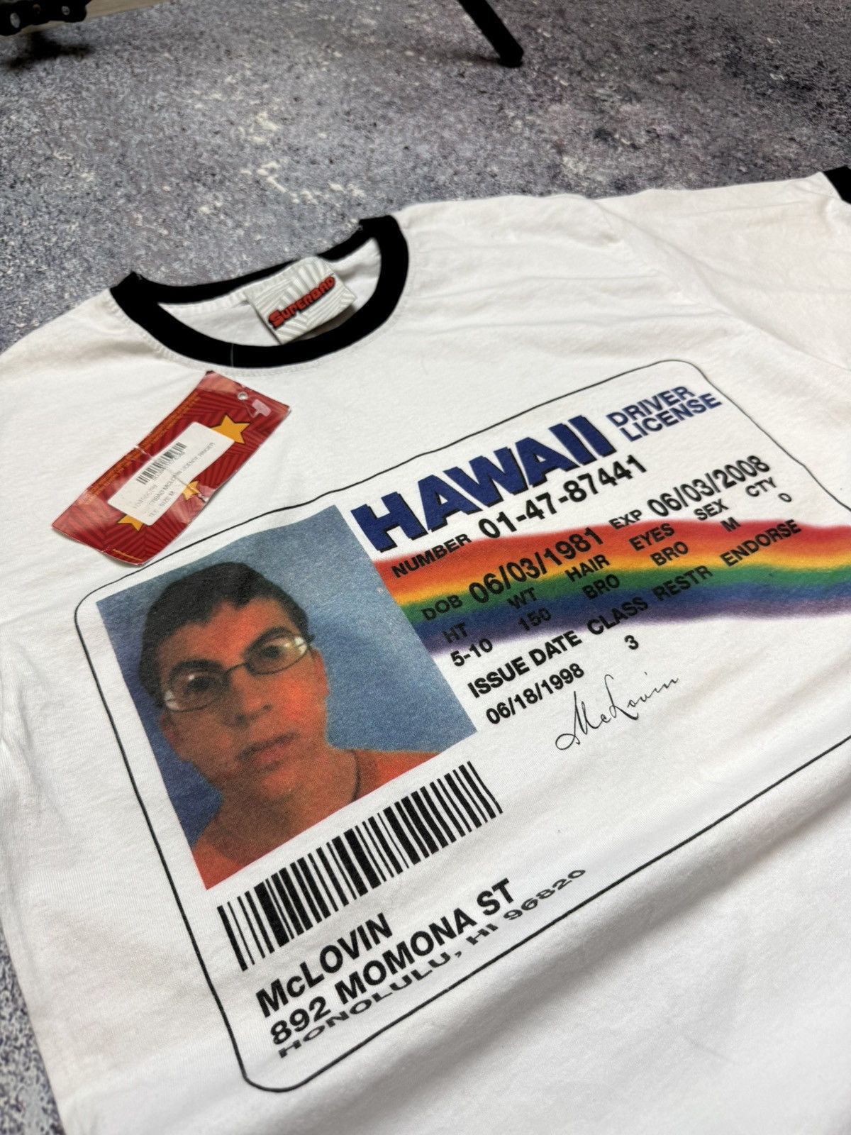 Vintage Y2K VINTAGE SUPERBAD MCLOVIN AMAZINGRARE T-SHIRT Size US M / EU 48-50 / 2 - 6 Thumbnail