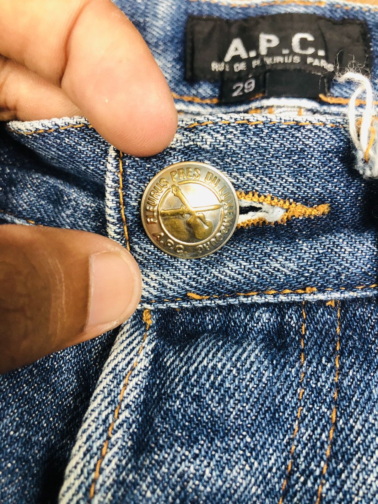 A.P.C. A.P.C. Selvedge Denim Jeans (37) Size US 29 - 7 Thumbnail