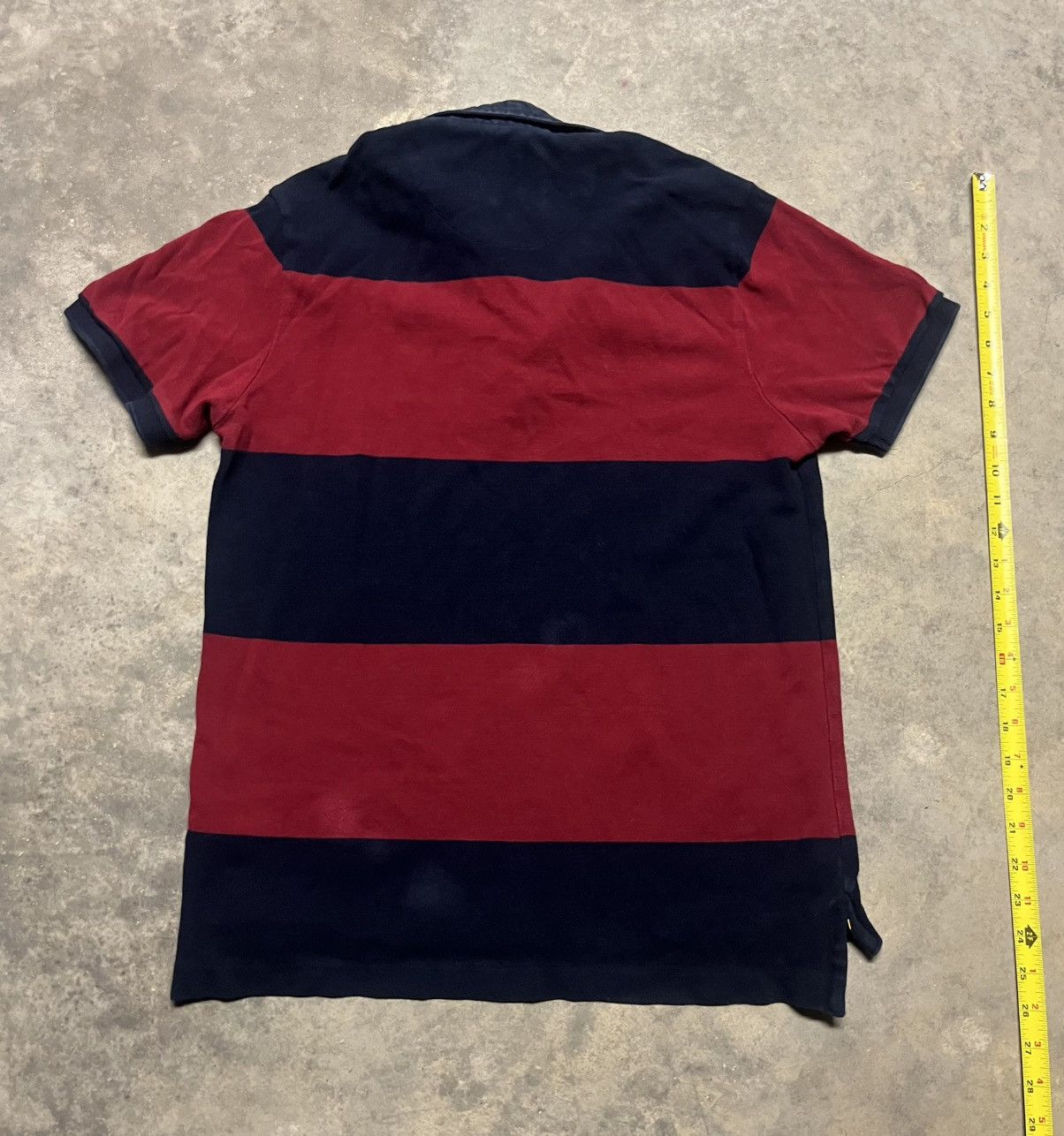 U.S. Polo Assn. U.S Polo Assn. Rugby Polo Shirt Maroon / Navy Blue Size US M / EU 48-50 / 2 - 6 Thumbnail