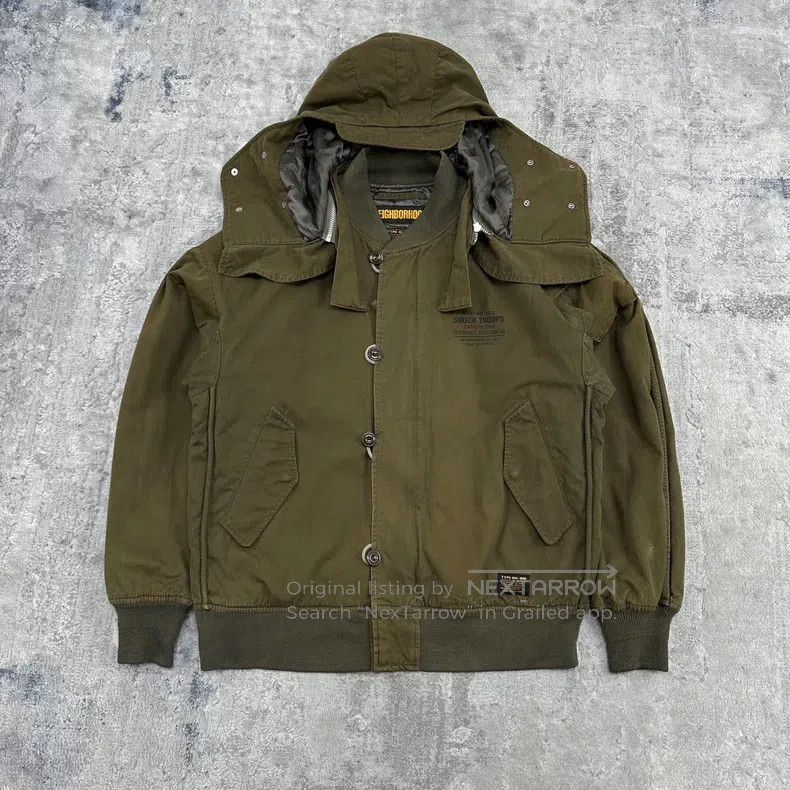 Neighborhood Neighborhood Windbreaker Cotton Jacket Size US M / EU 48-50 / 2 - 2 Thumbnail