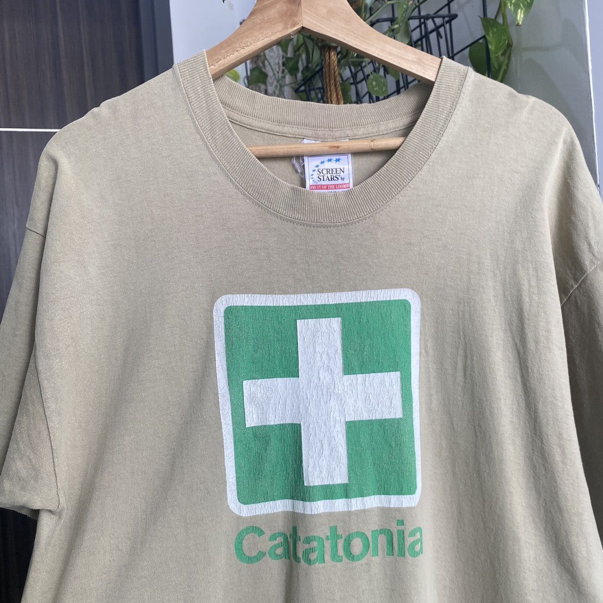 Band Tees THRASHED FADED VINTAGE CATATONIA UK BAND ERD GRUNGE TEE Size US L / EU 52-54 / 3 - 4 Thumbnail
