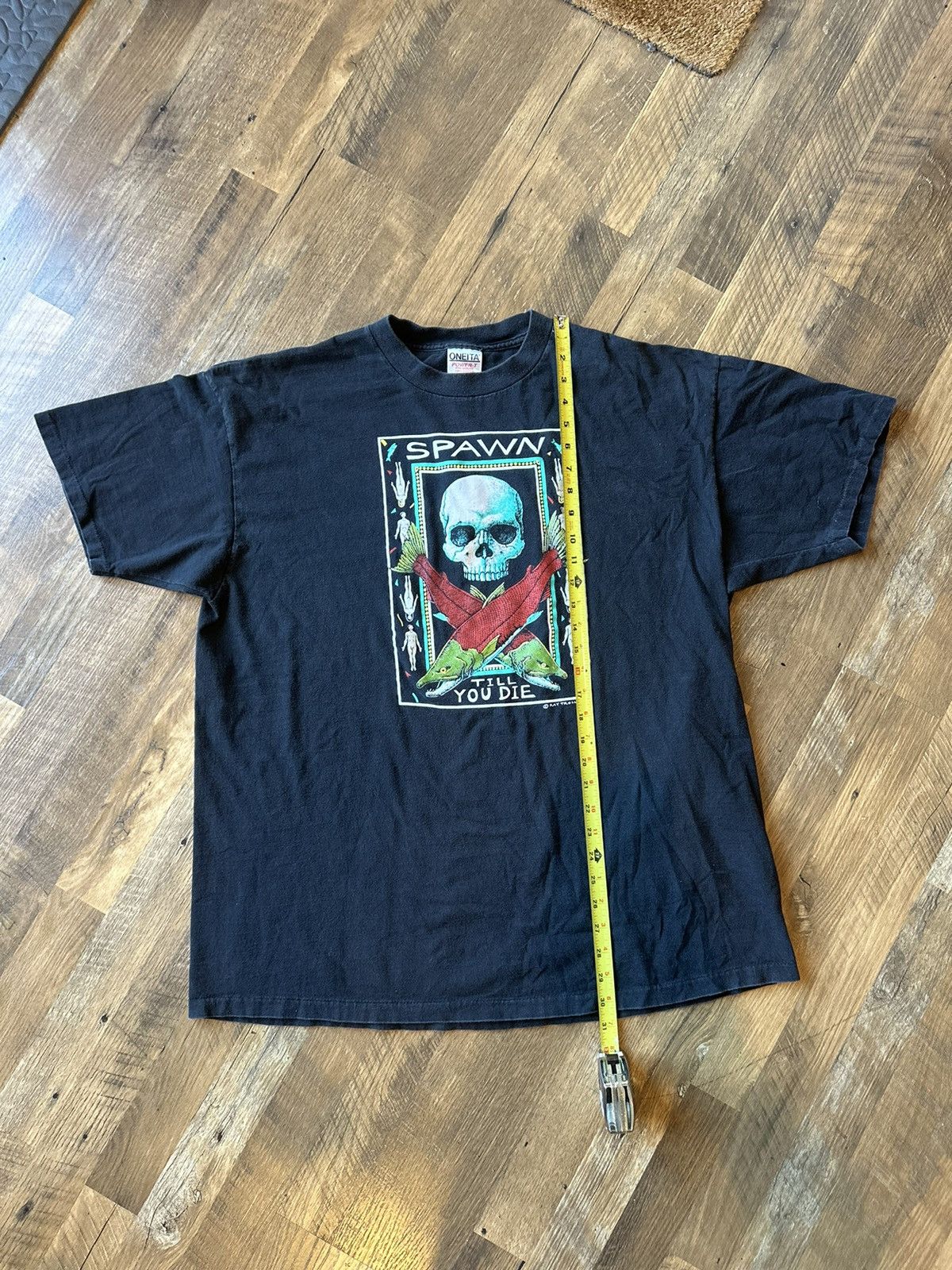 Band Tees × Vintage Ray Troll Black Spawn T-Shirt Size US XL / EU 56 / 4 - 6 Thumbnail