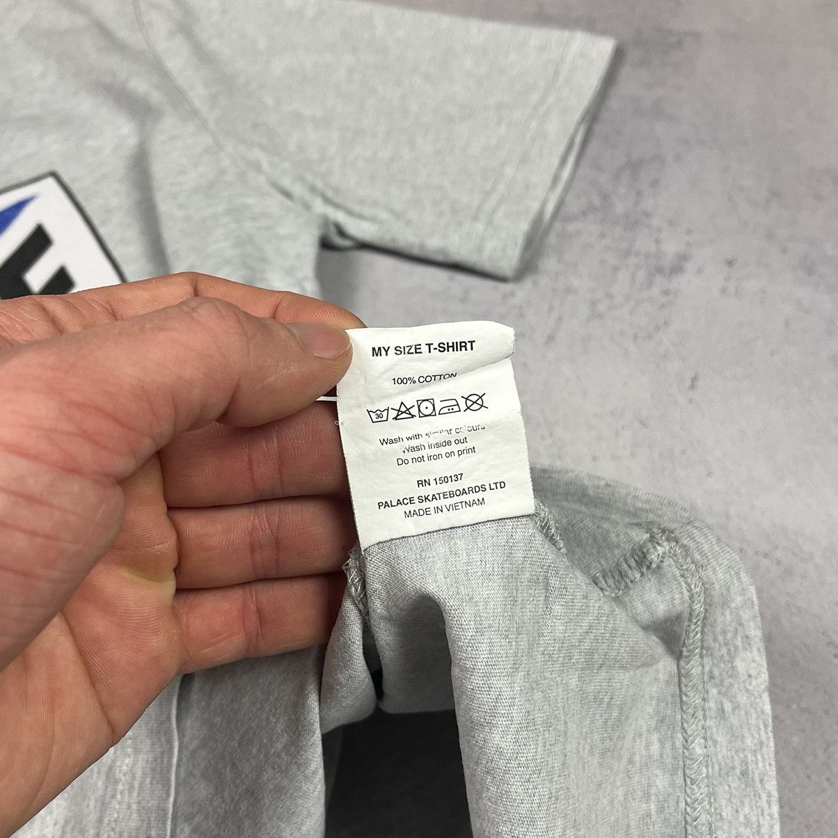 Palace Palace big logo “my size t shirt” tee SS20 Size US M / EU 48-50 / 2 - 7 Thumbnail