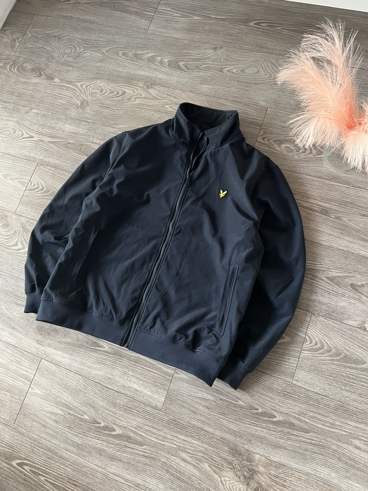 Designer × Lyle & Scott ‼️Archival Lyle & Scott Heavy Waterproof Material Zip Jacket‼️ Size US XXL / EU 58 / 5 - 23 Thumbnail