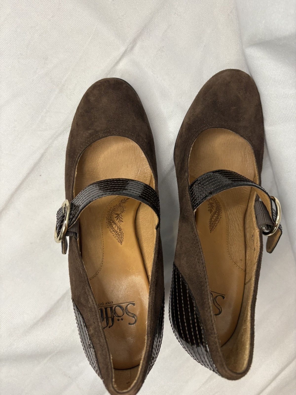Other Sofft Mary Jane Suede Pumps Size US 9 / IT 39 - 2 Thumbnail