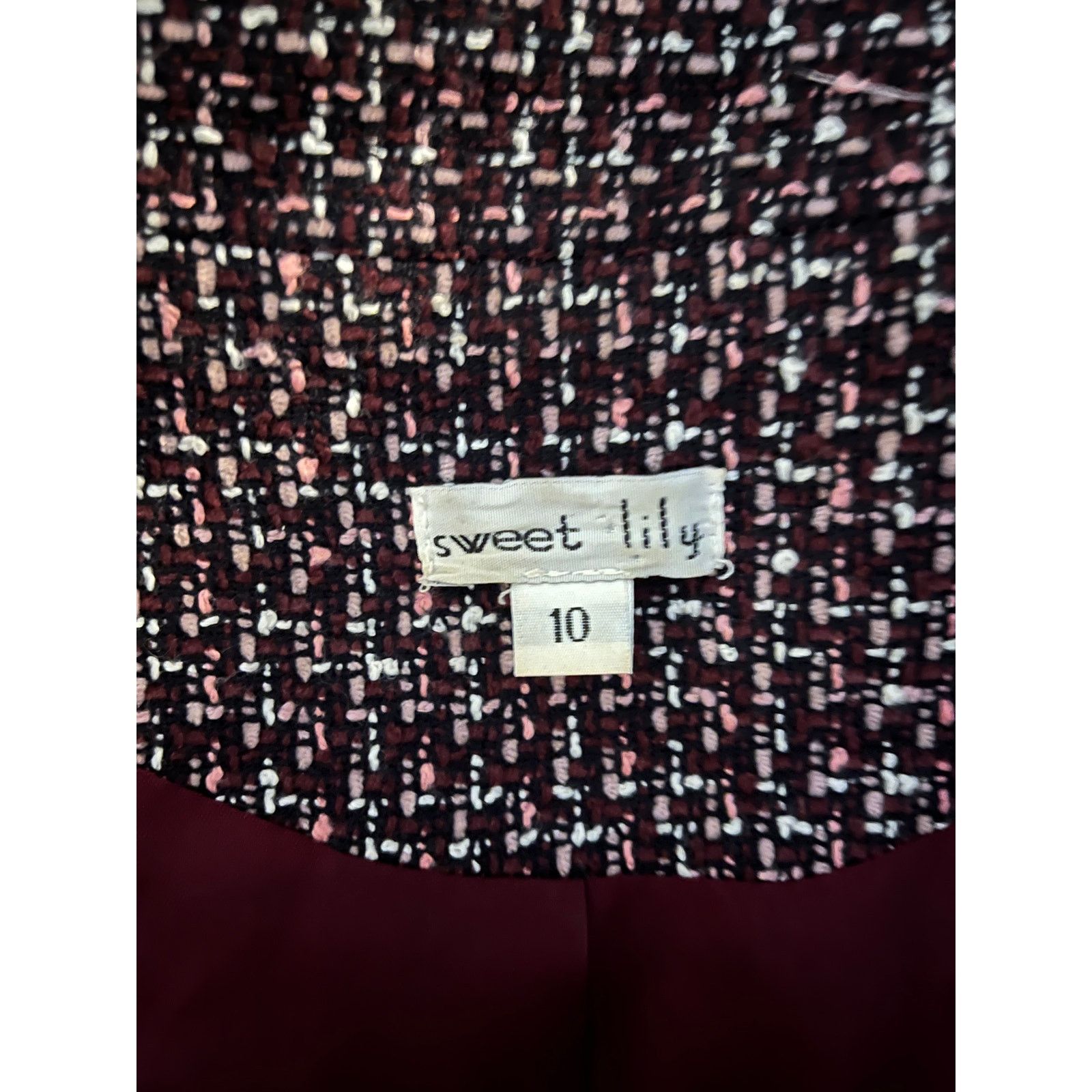 Vintage VINTAGE BLAZER SWEET LILY TWEED Size L / US 10 / IT 46 - 6 Thumbnail