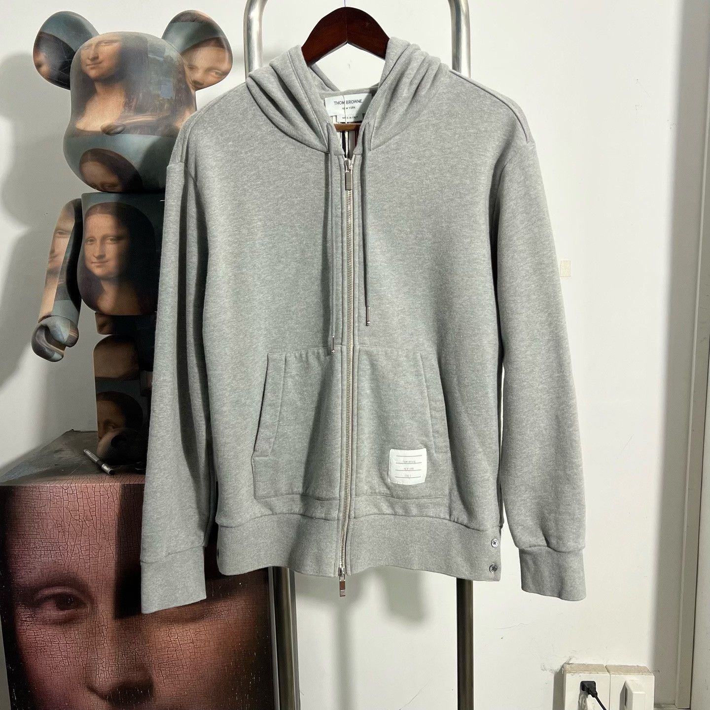 Thom Browne Thom Browne Striped Brown Light Jacket s Men Size US S / EU 44-46 / 1 - 1 Thumbnail