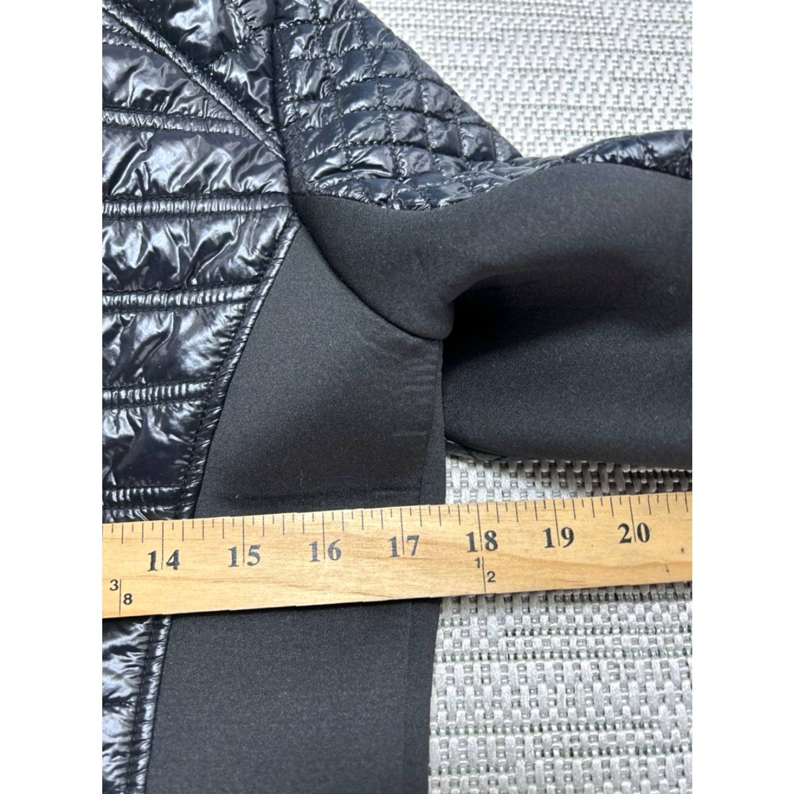 Michael Kors Michael Kors Quilted Coat Womens Small Blue Nylon Lined Faux Fur Trim Hooded Coat Size S / US 4 / IT 40 - 7 Thumbnail