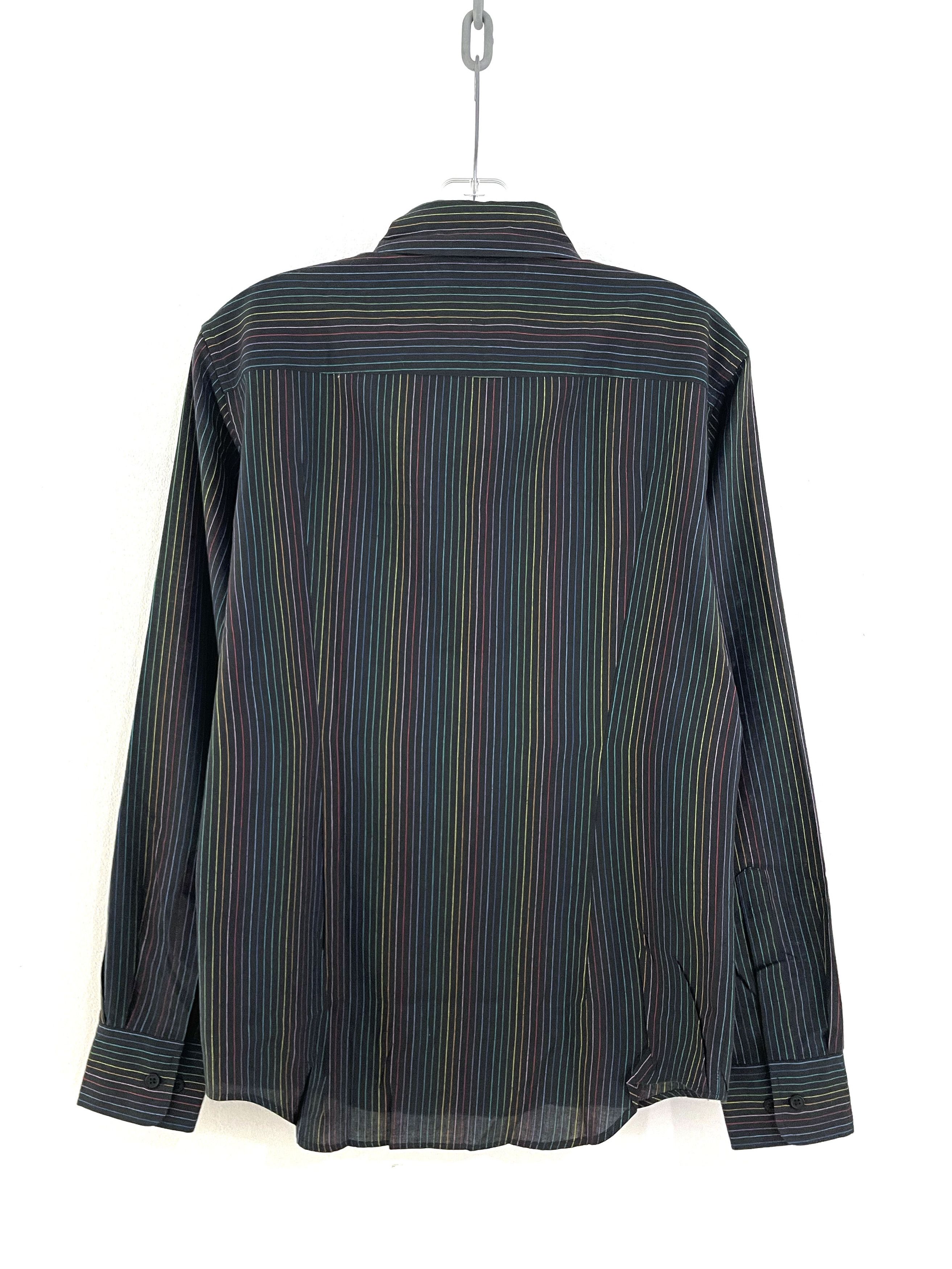 Yohji Yamamoto AAR Colourful Striped Shirt Size US L / EU 52-54 / 3 - 6 Thumbnail