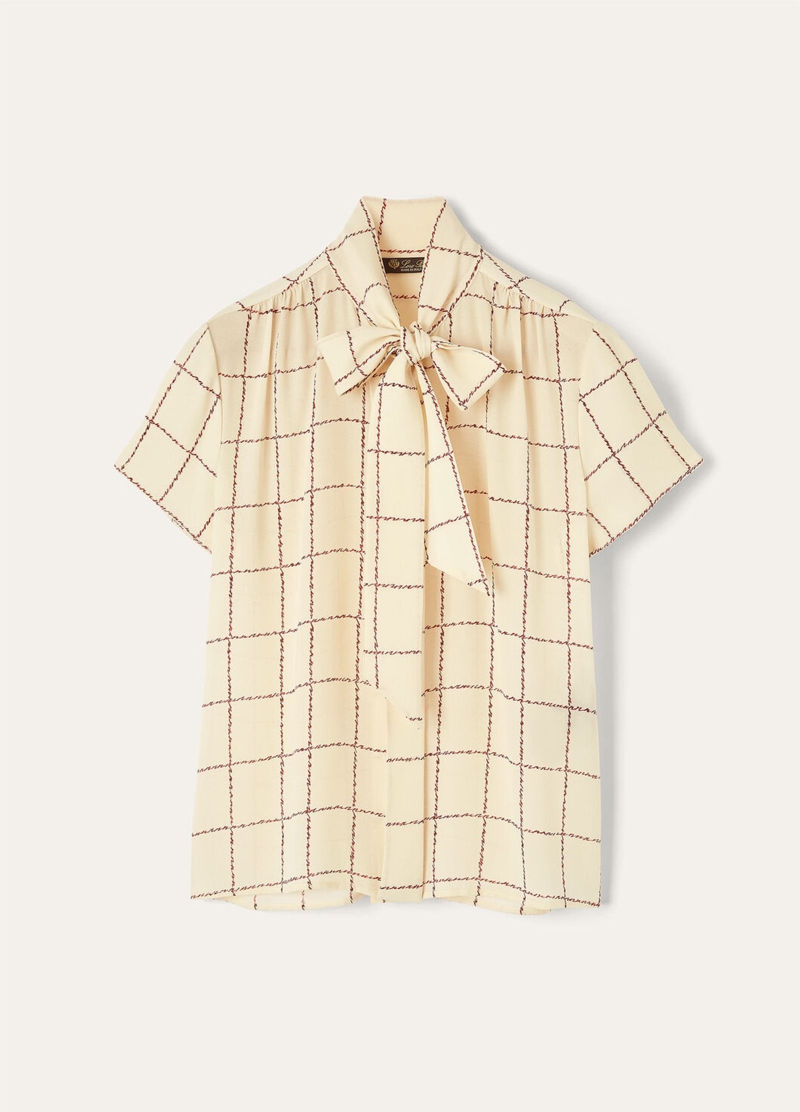 Loro Piana o1srvl11e0526 FAP2869 Febe Shirt in Light Yellow Size M / US 6-8 / IT 42-44 - 8 Thumbnail
