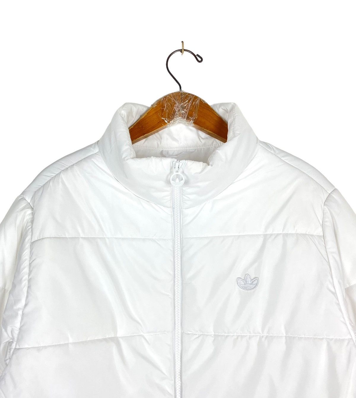 Adidas Rare‼️ Adidas Trefoil Small Logo Down Jacket Size US M / EU 48-50 / 2 - 4 Thumbnail