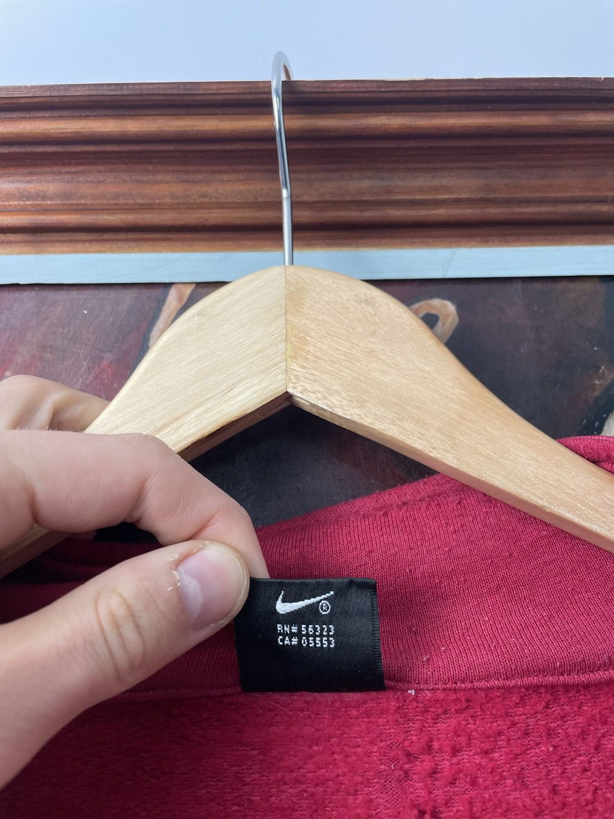 Nike Nike Vintage 90s Mini Swoosh 1/4 Zip Red Streetwear Hype Size US M / EU 48-50 / 2 - 5 Thumbnail