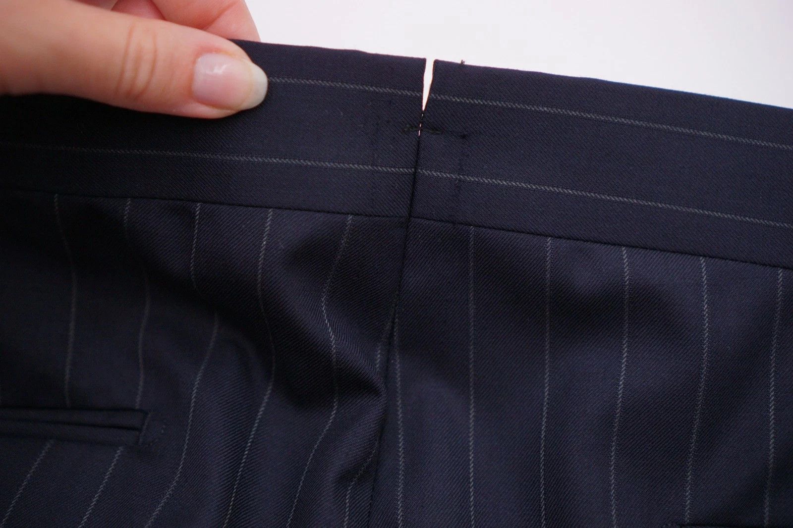 Suitsupply Men Suitsupply Pants Trousers Navy Brescia Caccioppoli US40 Size 40R - 9 Thumbnail