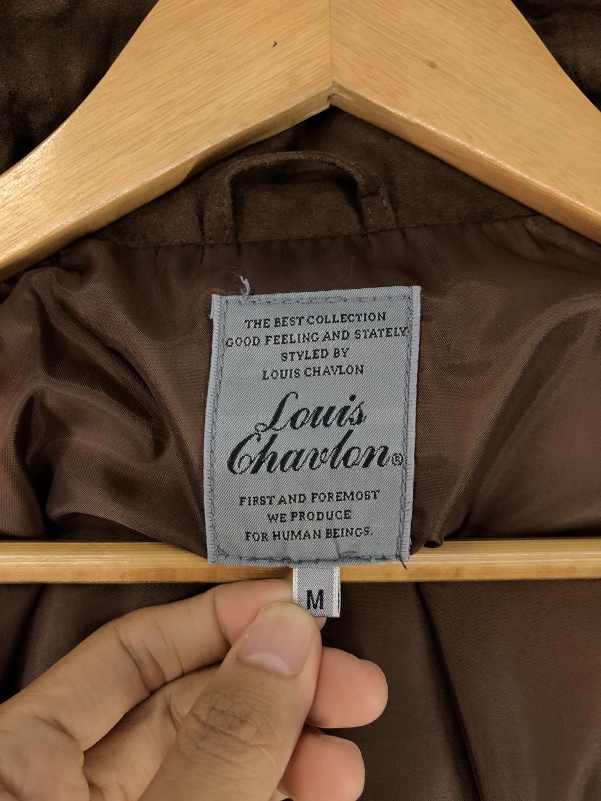 Japanese Brand Louis Chavlon Bikers Style Hooded Brown Jacket Size US M / EU 48-50 / 2 - 15 Thumbnail