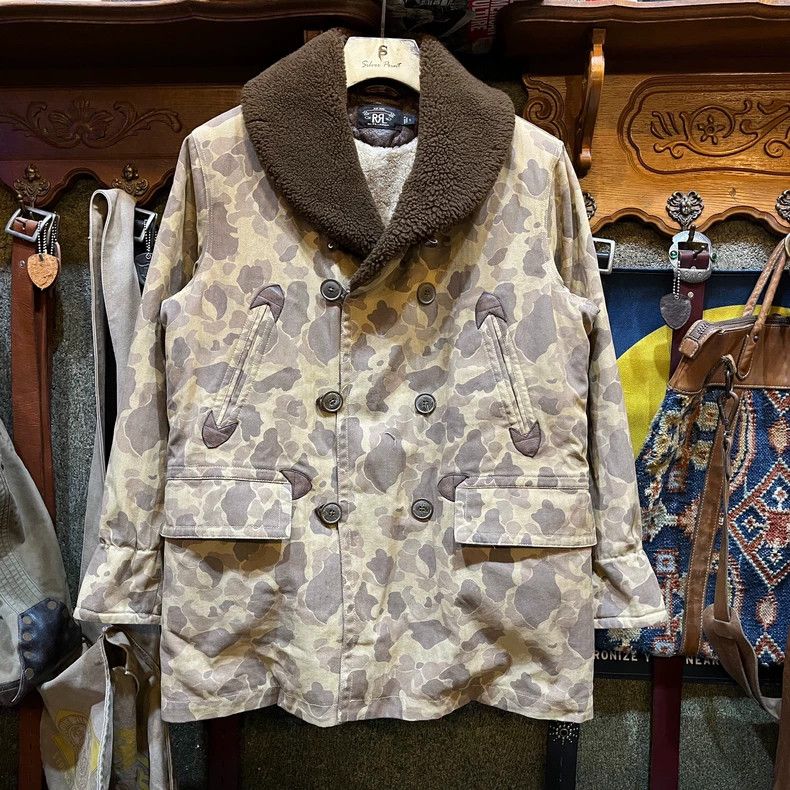 RRL Ralph Lauren RRL Ralph Lauren Fur and fur integrated farmer's coat Size US S / EU 44-46 / 1 - 1 Thumbnail