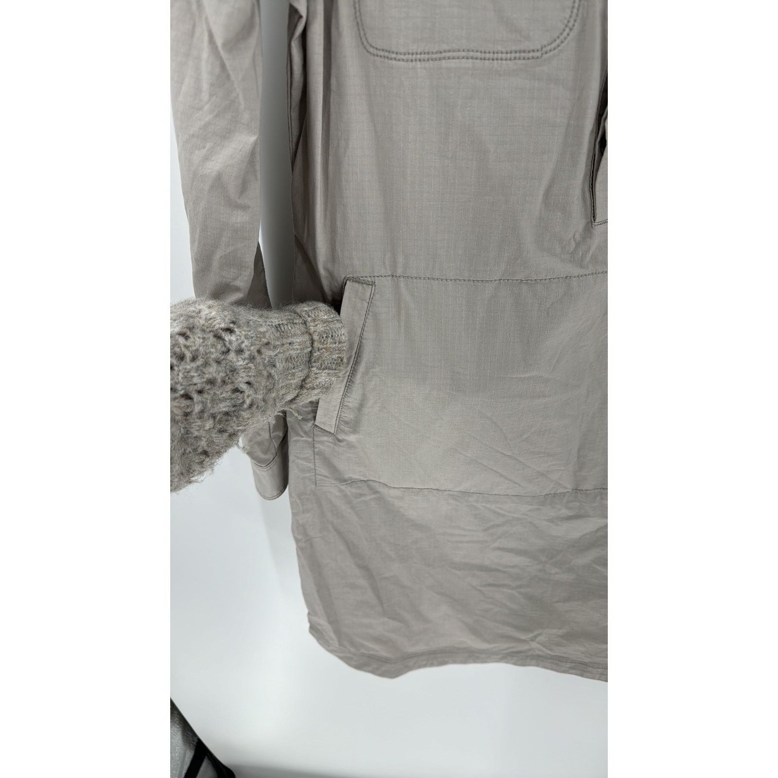Other Title Nine Wren Utility Shirt Dress beige casual work Size M / US 6-8 / IT 42-44 - 5 Thumbnail