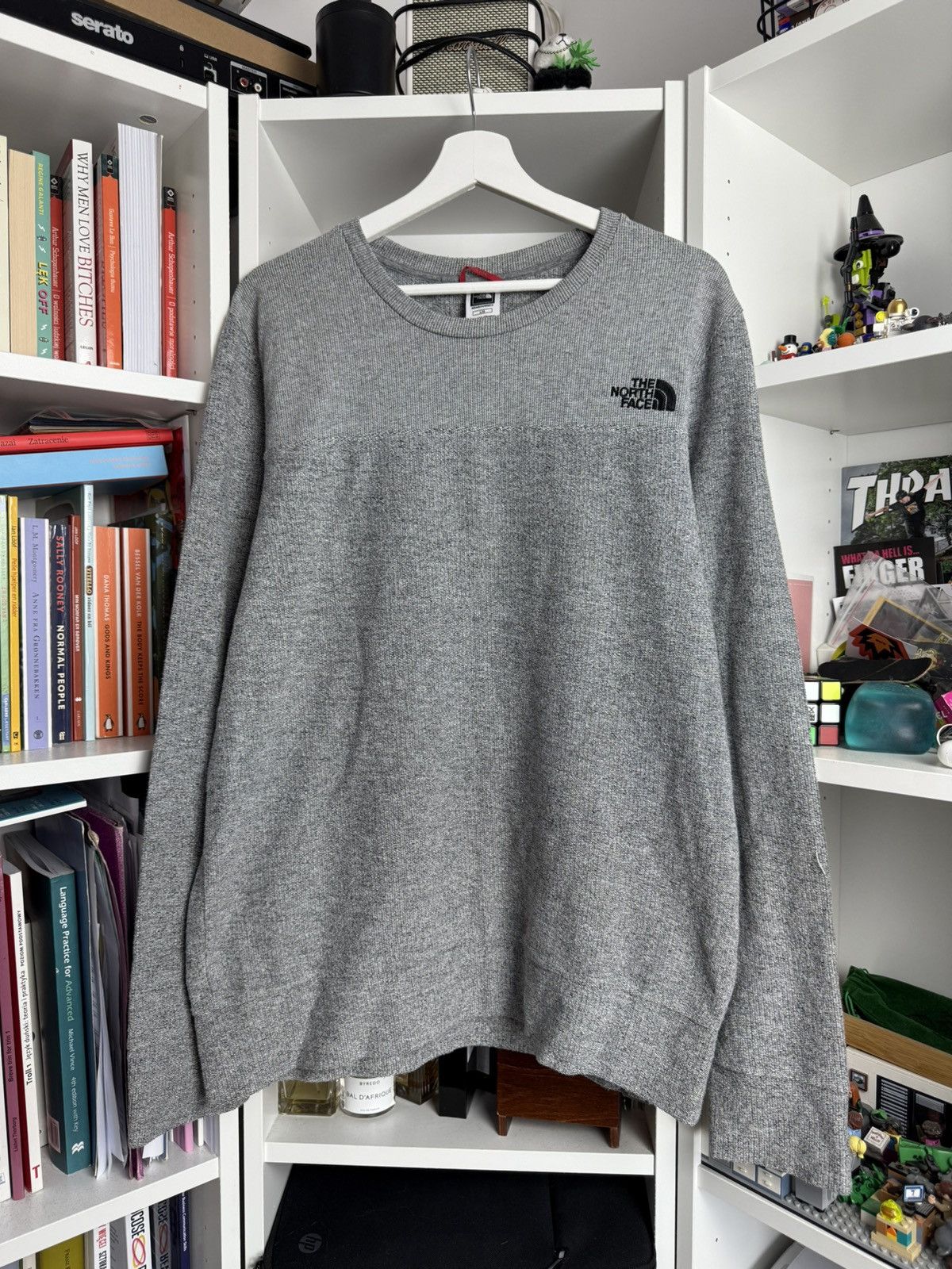 Designer × The North Face The North Face grey baggy sweatshirt L tnf gorpcore outdoor Size US L / EU 52-54 / 3 - 1 Thumbnail