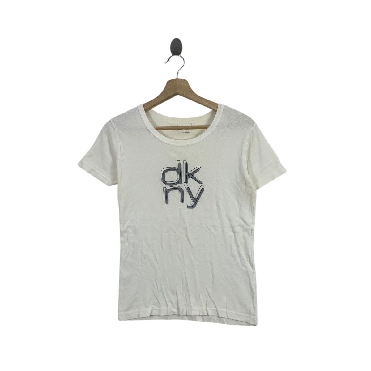 DKNY DKNY CLASSIC Donna Karan New York Logo Tee Shirt Top Size XS / US 0-2 / IT 36-38 - 1 Thumbnail