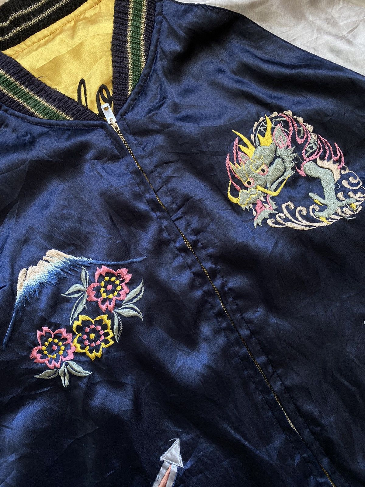 Toyo Enterprises × Vintage VINTAGE SUKAJAN TOYO ENTERPRISE REVERSIBLE CYCLONES x BIRD Size US L / EU 52-54 / 3 - 4 Thumbnail