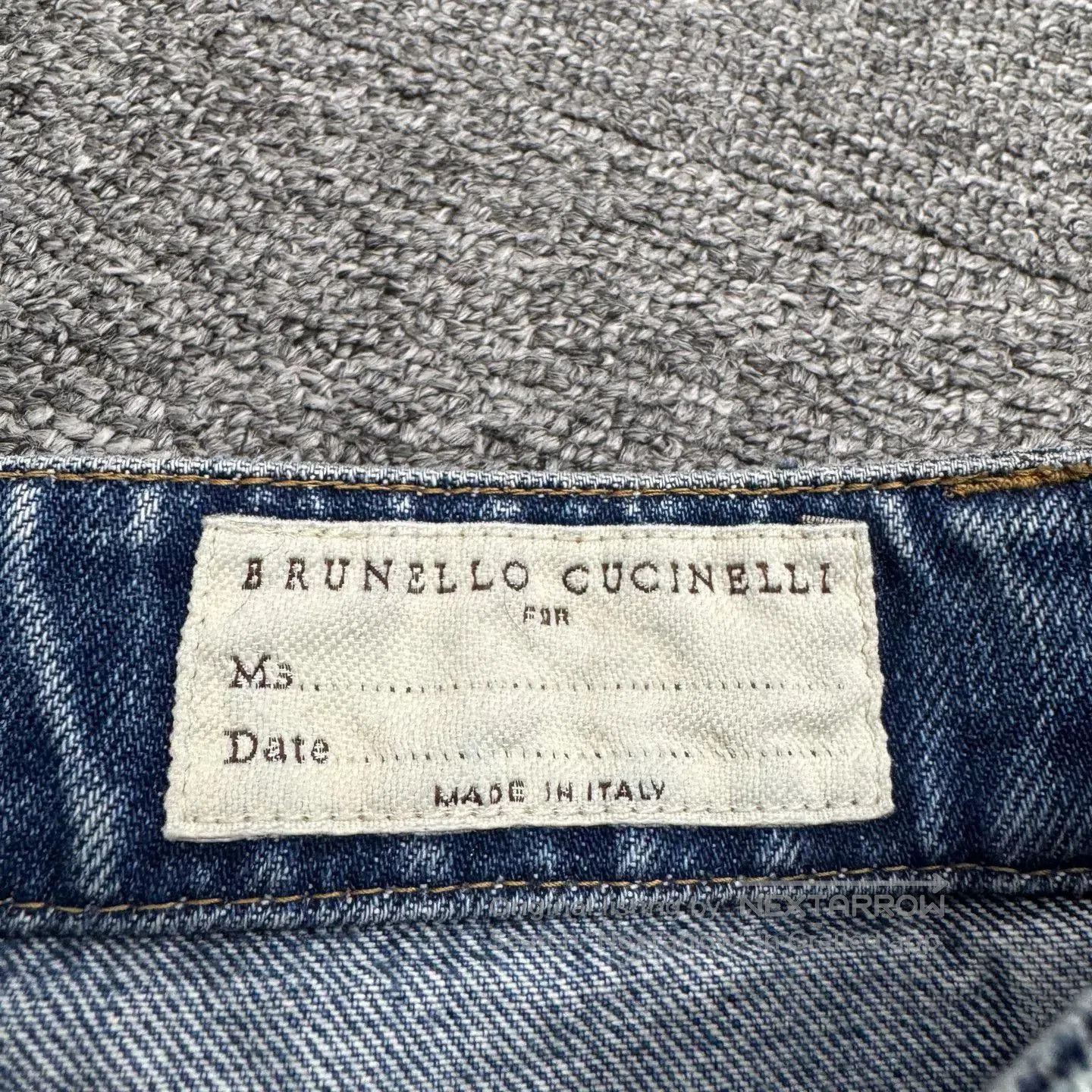 Brunello Cucinelli Brunello Cucinelli Washed Distressed Jeans. Size US 40 / EU 56 - 2 Thumbnail