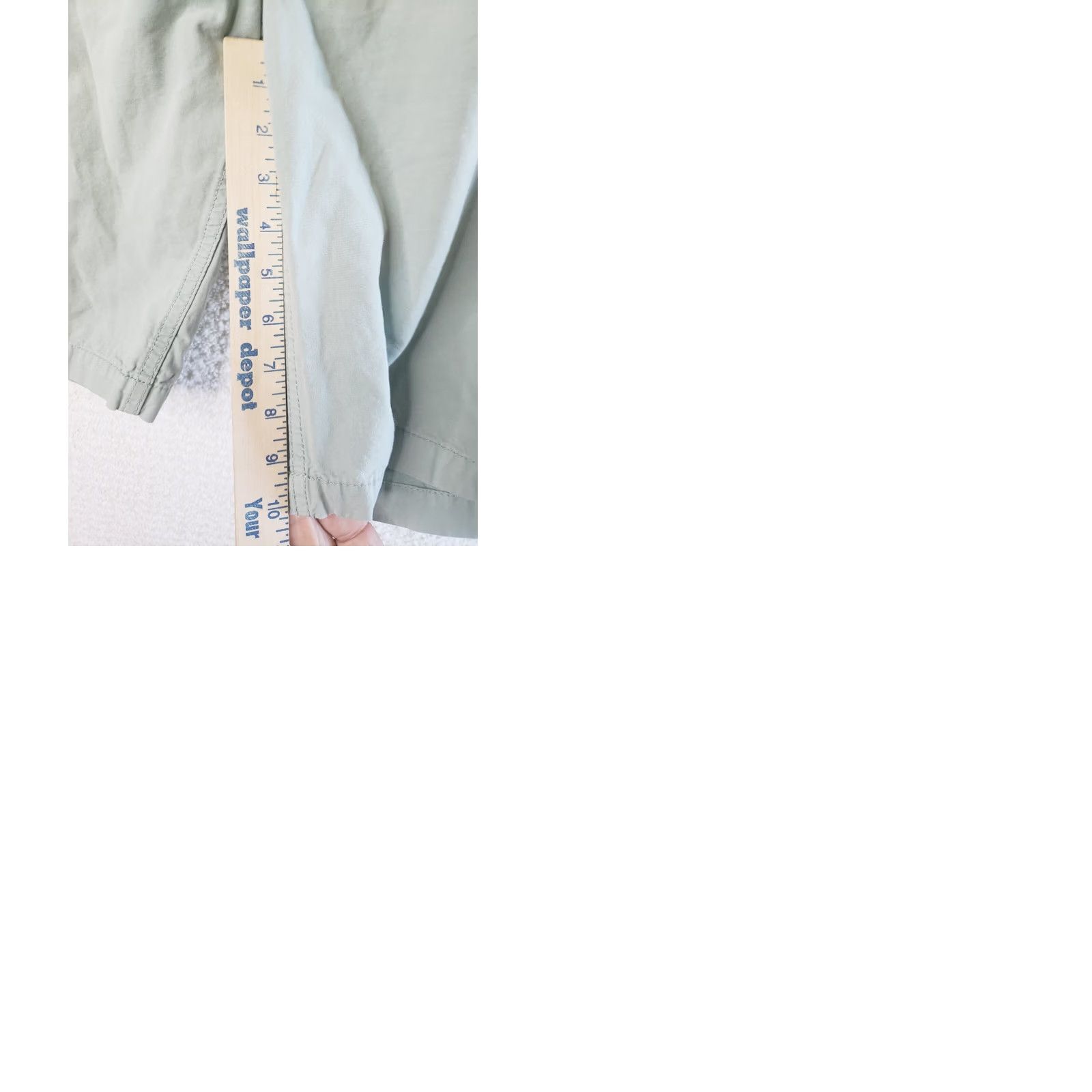 Lucky Brand Lucky Brand Men Chino Shorts Flat Front Slash Pockets Cotton Green 30 Regular XS? Size US 30 / EU 46 - 9 Thumbnail