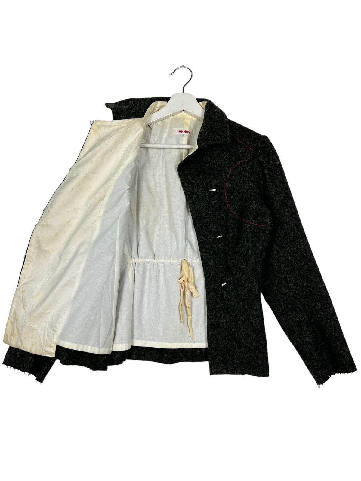 Japanese Brand 🔥 HANNOH AH 98 WOOL JACKET MADE IN FRANCE Size US S / EU 44-46 / 1 - 9 Thumbnail