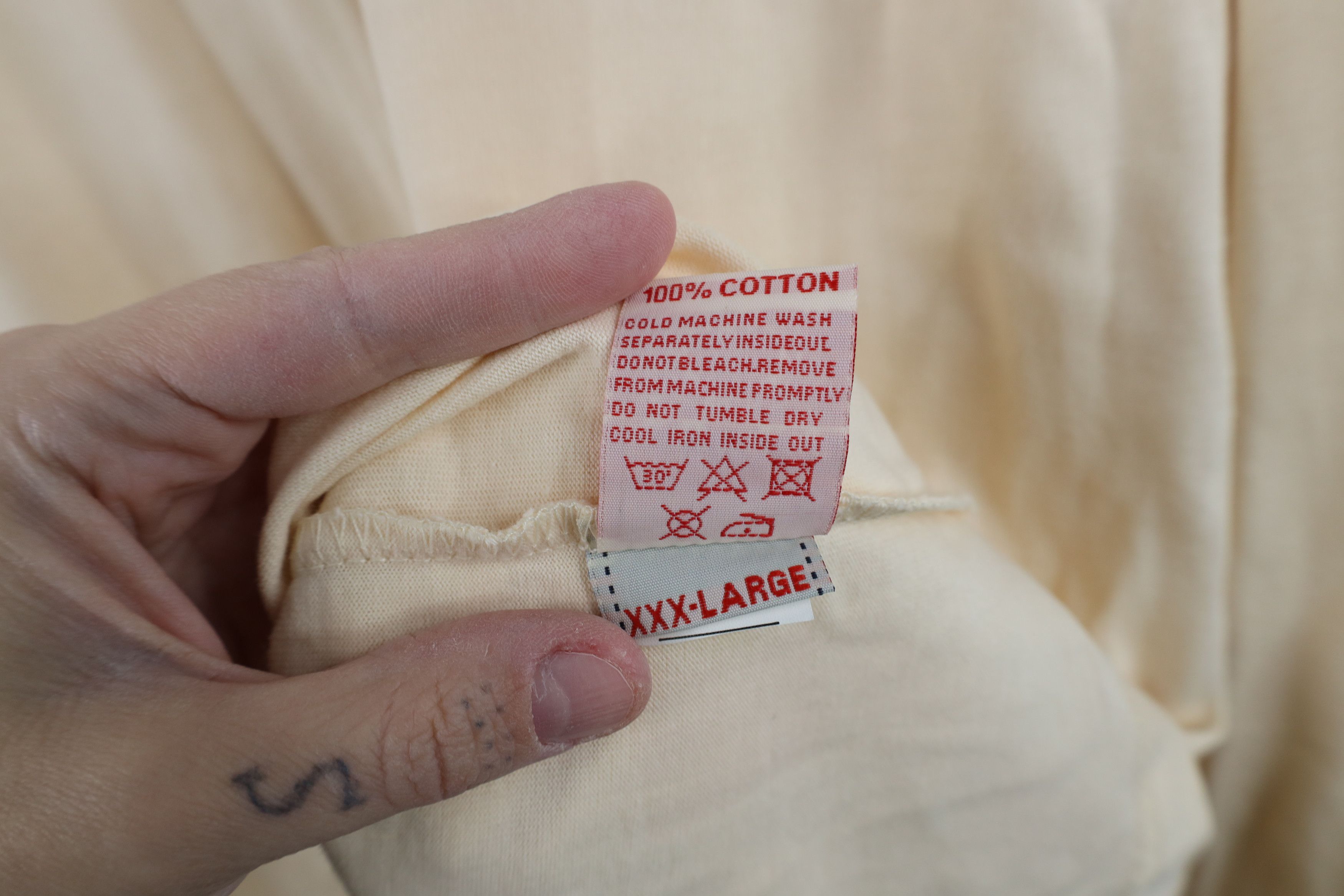 Evisu Deadstock Vintage 90s Evisu Jeans Shoes Long Sleeve T-Shirt Size US XXL / EU 58 / 5 - 11 Thumbnail