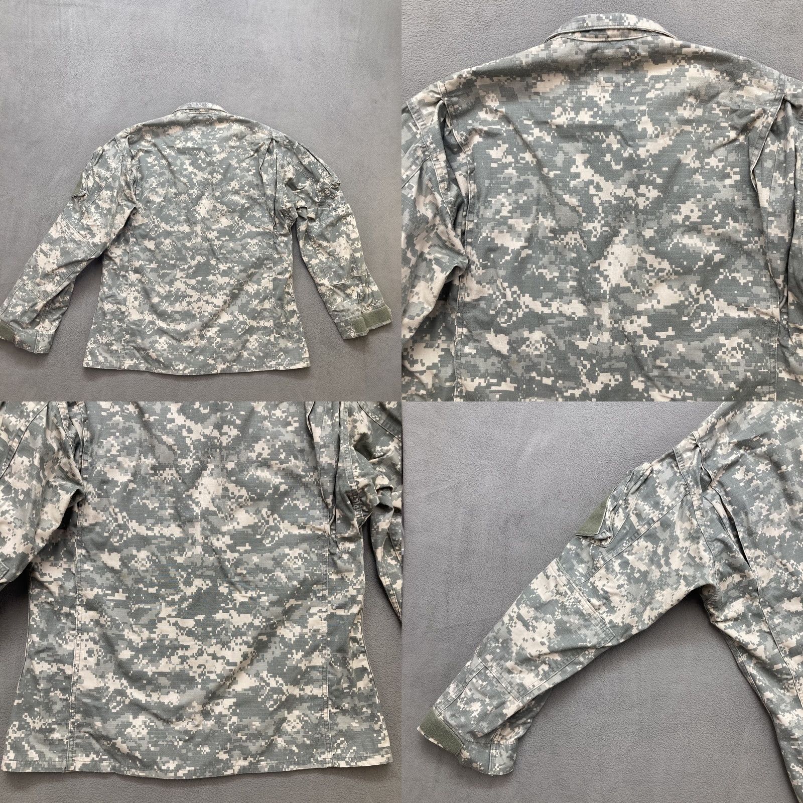 Vintage US Army Jacket Mens M Digital Camo Zip Camouflage Military Coat Button Pockets Full Zip Vintage No Size US M / EU 48-50 / 2 - 8 Thumbnail