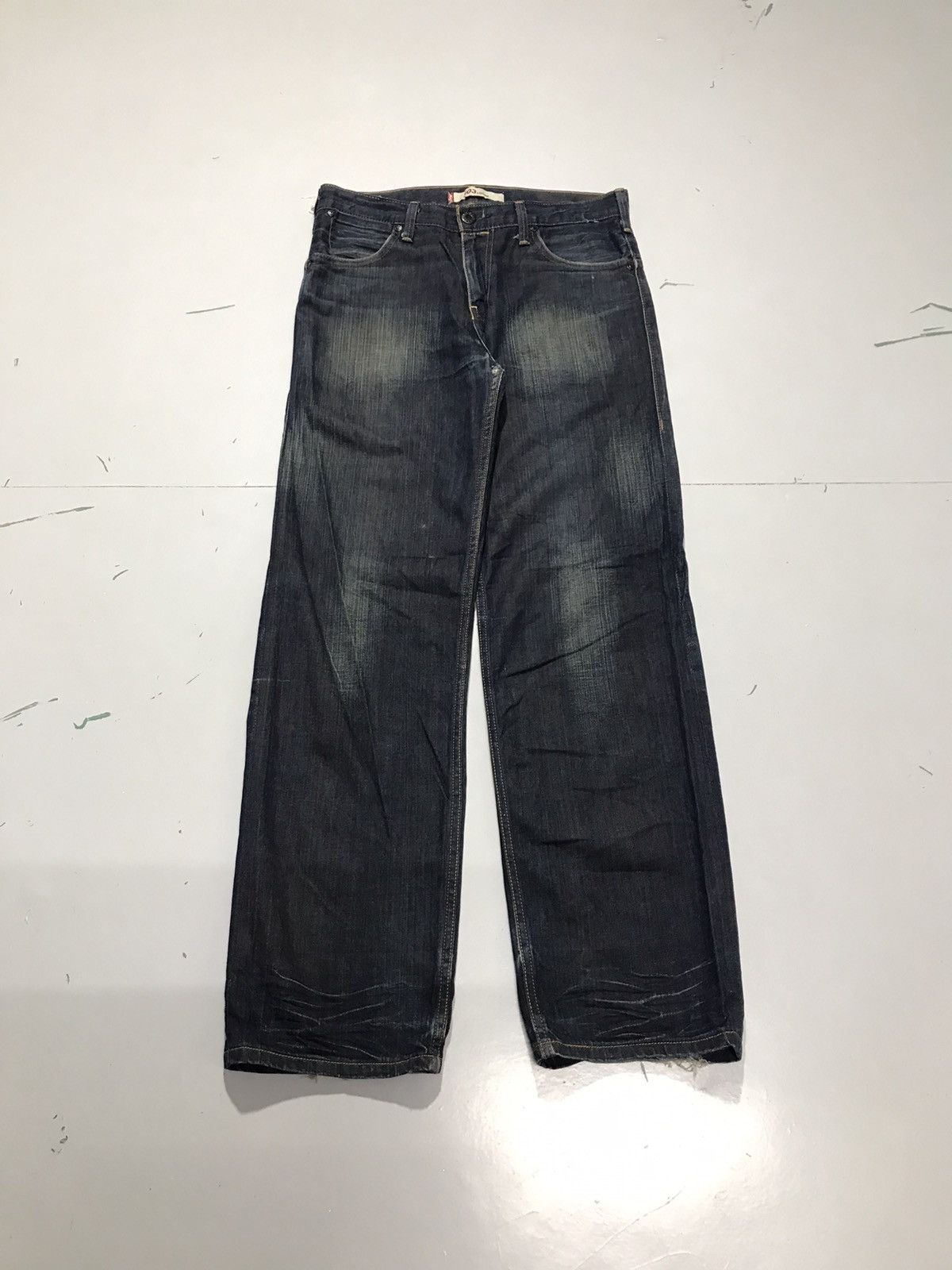 Levi's Vintage Levi’s 503 buckle belt denim Size US 32 / EU 48 - 1 Thumbnail