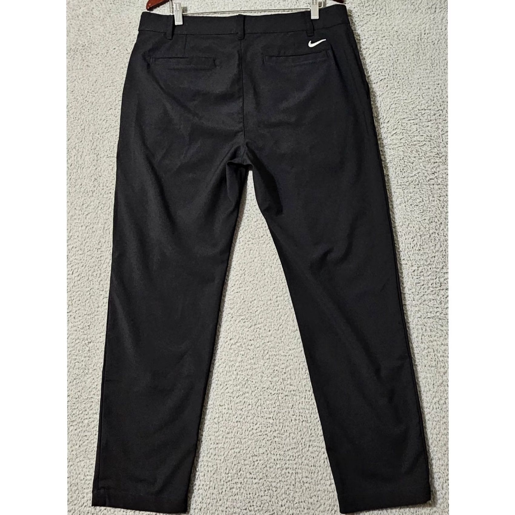 Nike Nike Pants Mens 36 x 32 Black Dri-FIT Standard Fit Golf Performance DN2397 Size US 36 / EU 52 - 2 Thumbnail