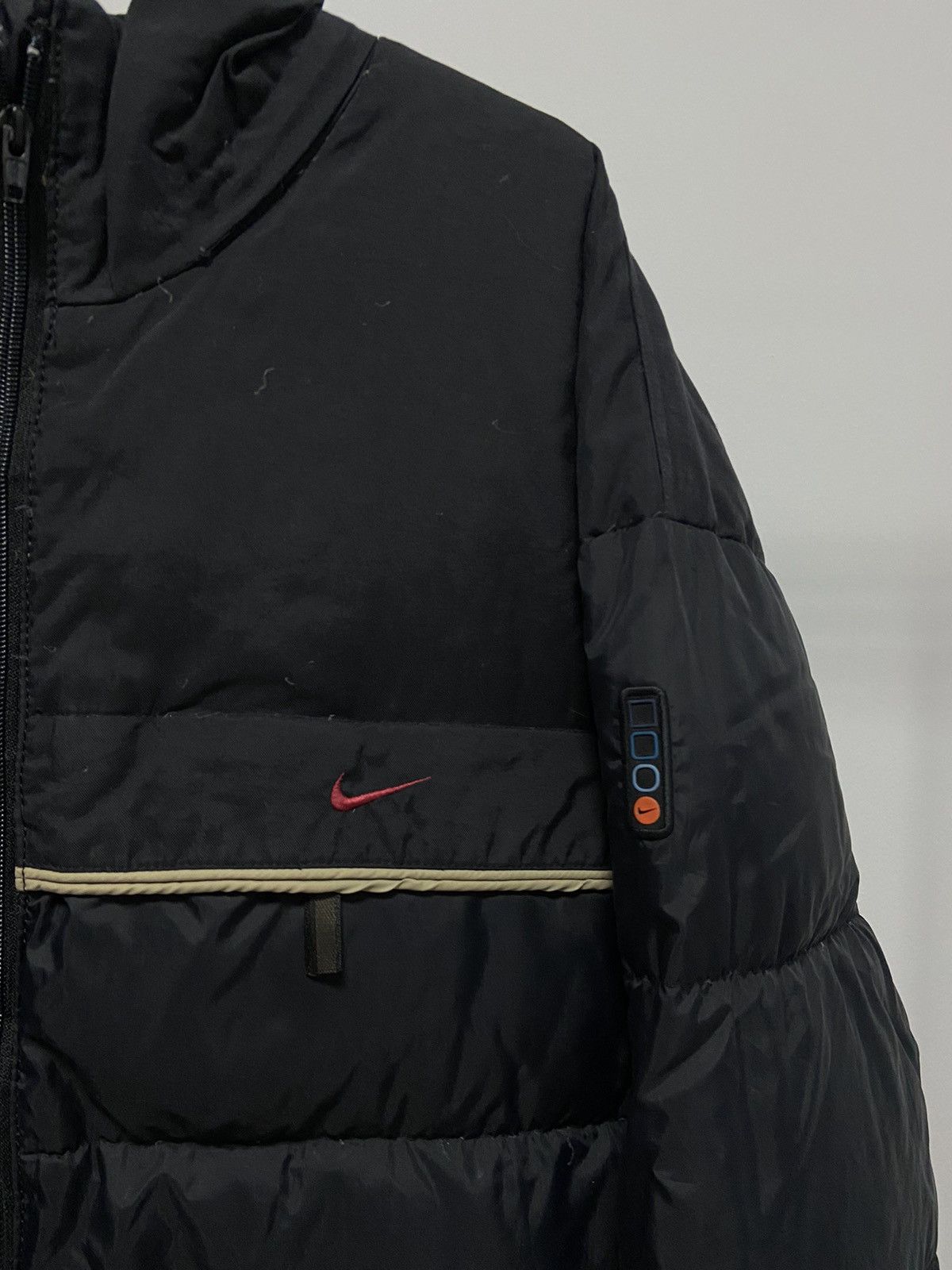 Nike × Vintage Nike Puffer Jacket small Logo Vintage Swoosh Size US XL / EU 56 / 4 - 5 Thumbnail
