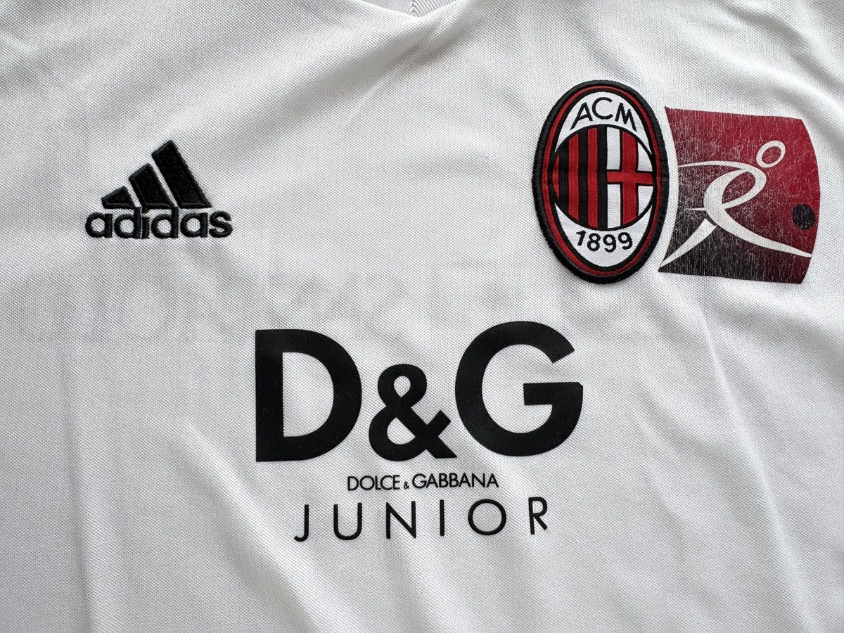 Adidas Dolce & Gabbana Junior x AC Milan Jersey Kit Size US XS / EU 42 / 0 - 3 Thumbnail
