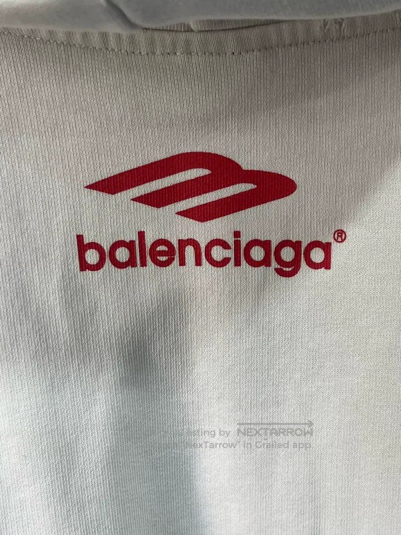 Balenciaga Balenciaga Racing Slogan Barrage Lettering Logo Hoodie Size US M / EU 48-50 / 2 - 6 Thumbnail